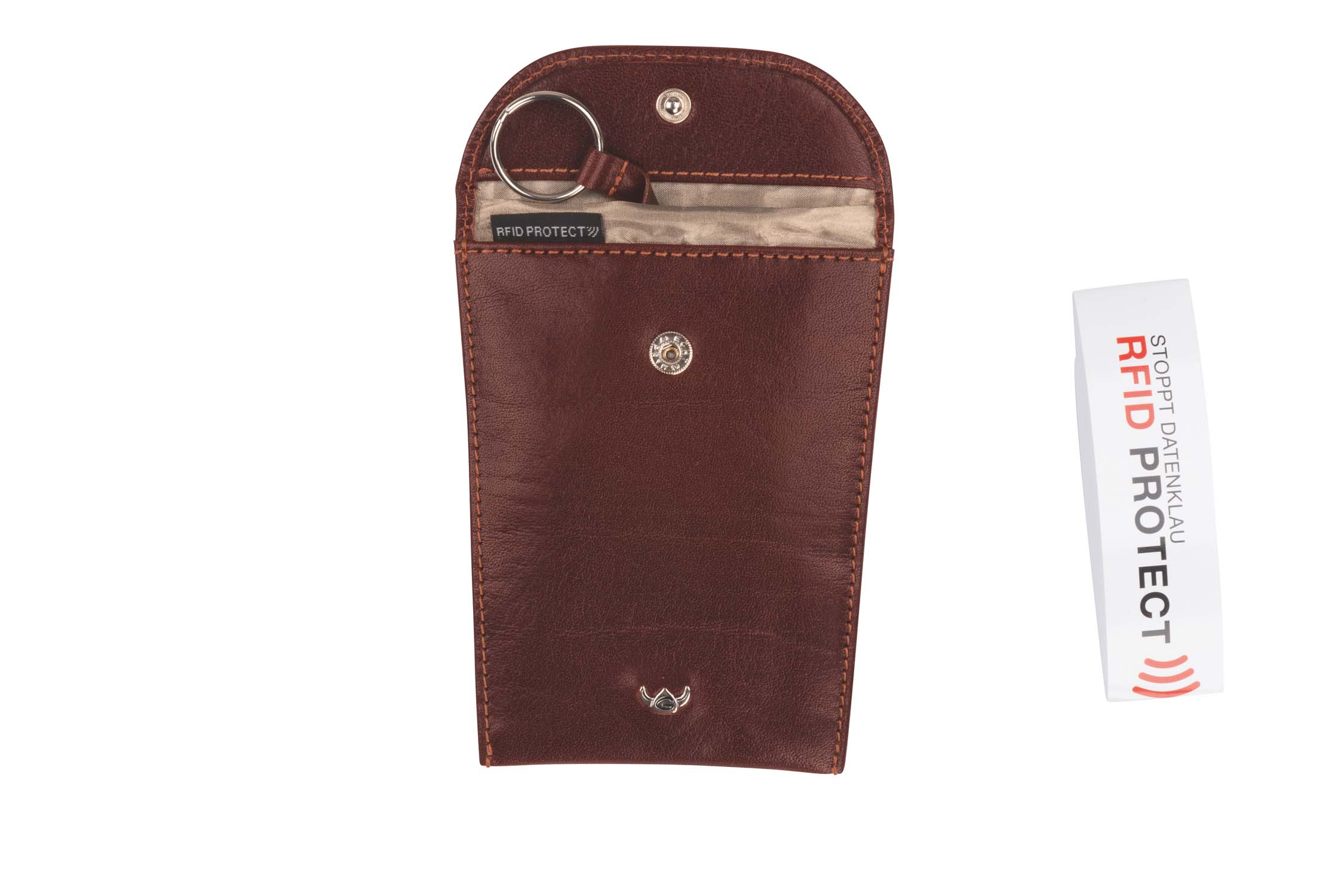 Golden Head Colorado RFID Protect Schlüsseletui 5155-61 tabacco