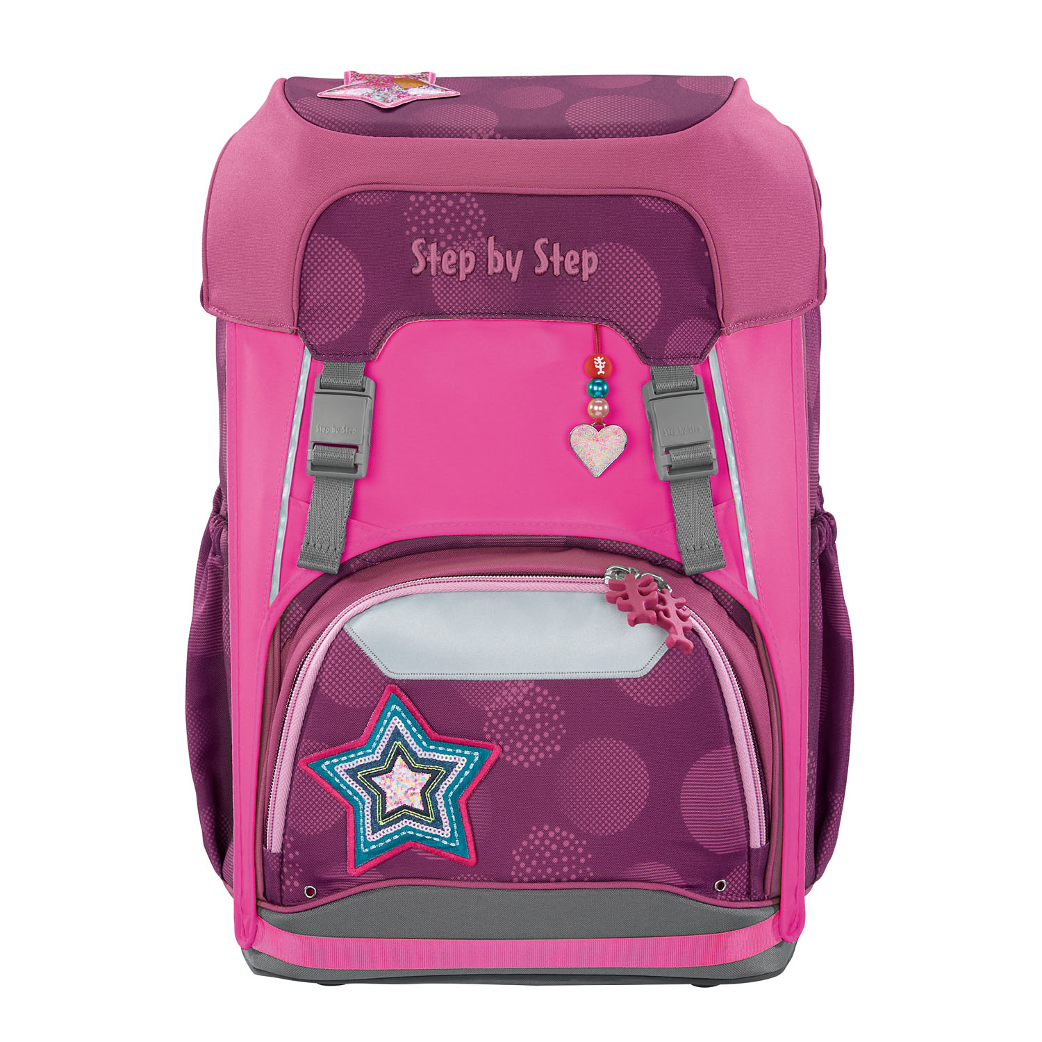 Step by Step Schulzubehör Neon Pull-Over, Reflektorüberzug für GIANT Pink