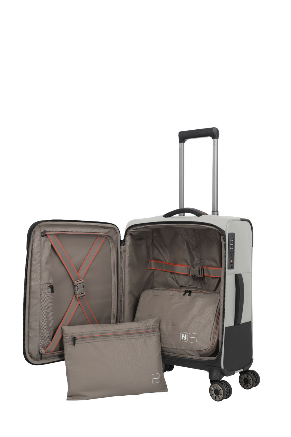 Travelite Crosslite Trolley S 4-Rollen Natur Travelite Crosslite Trolley S 4-Rollen Natur