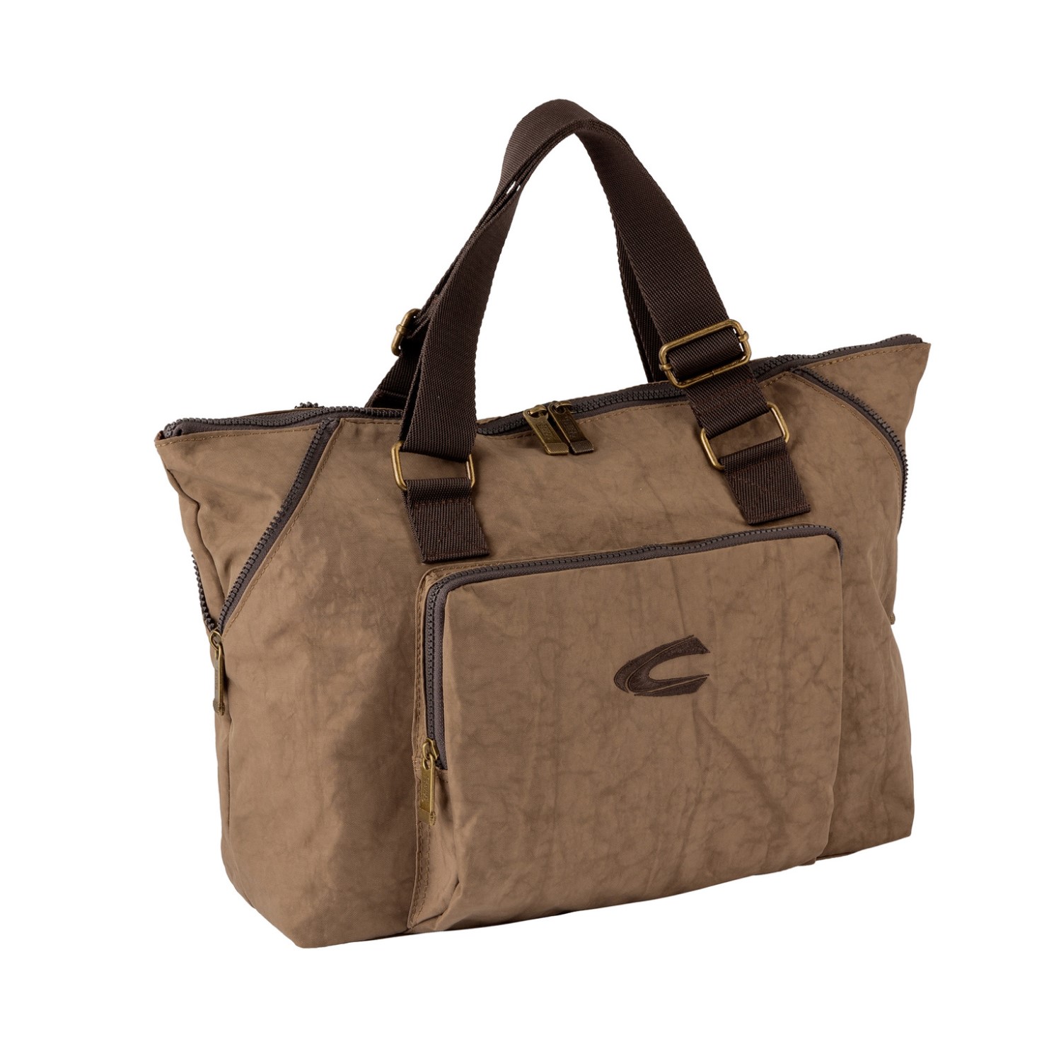 Camel Active JOURNEY Zip Shopper L Sand