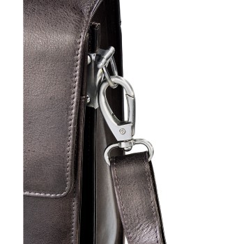 Hama Est. 1923 Amsterdam Rafael Ledertasche Rustic Dark Brown