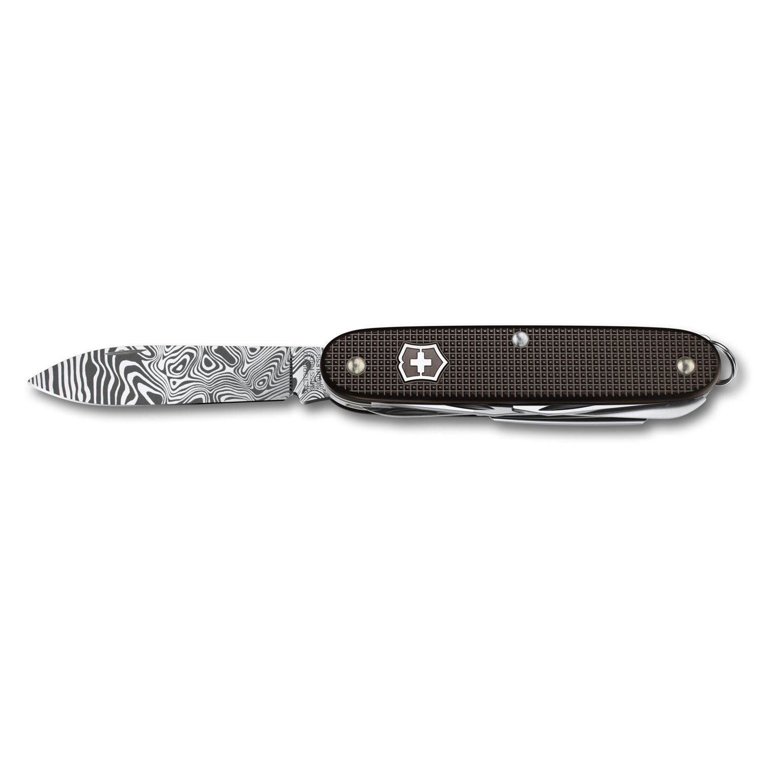 Victorinox Farmer X Alox Damast Limited Edition 2024 Dunkelbraun Victorinox Farmer X Alox Damast Limited Edition 2024 Dunkelbraun