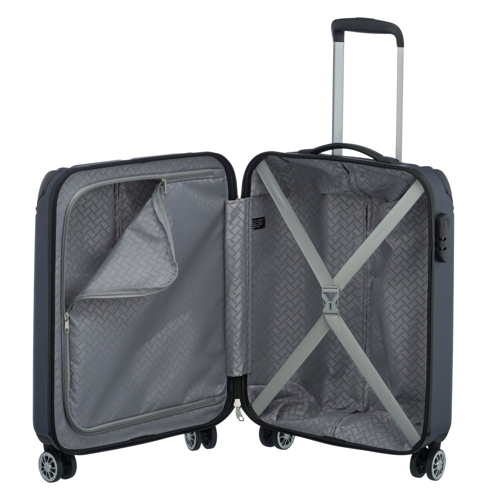 Travelite City Trolley S 4R 55cm marine Travelite City Trolley S 4R 55cm marine