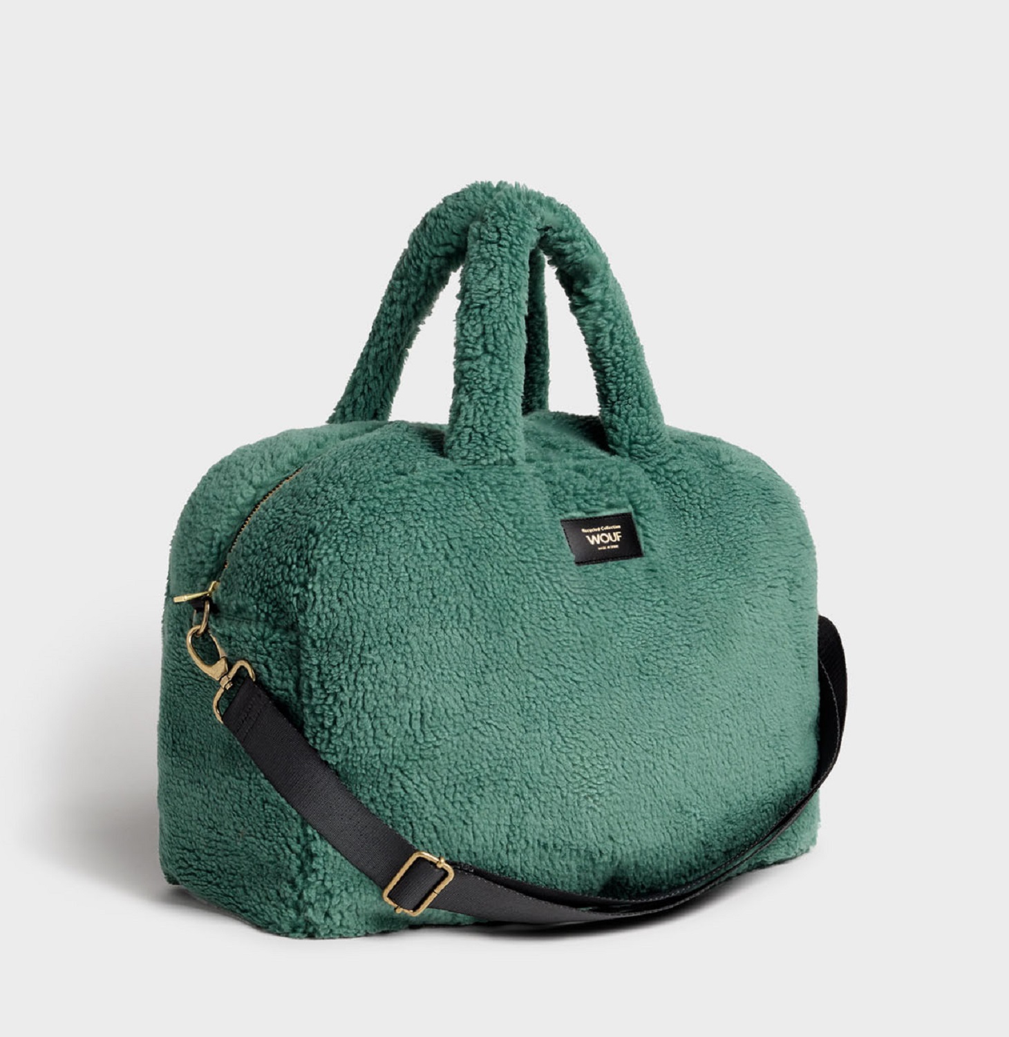 Wouf Teddy Collection Weekend Bag Moss Wouf Teddy Collection Weekend Bag Moss