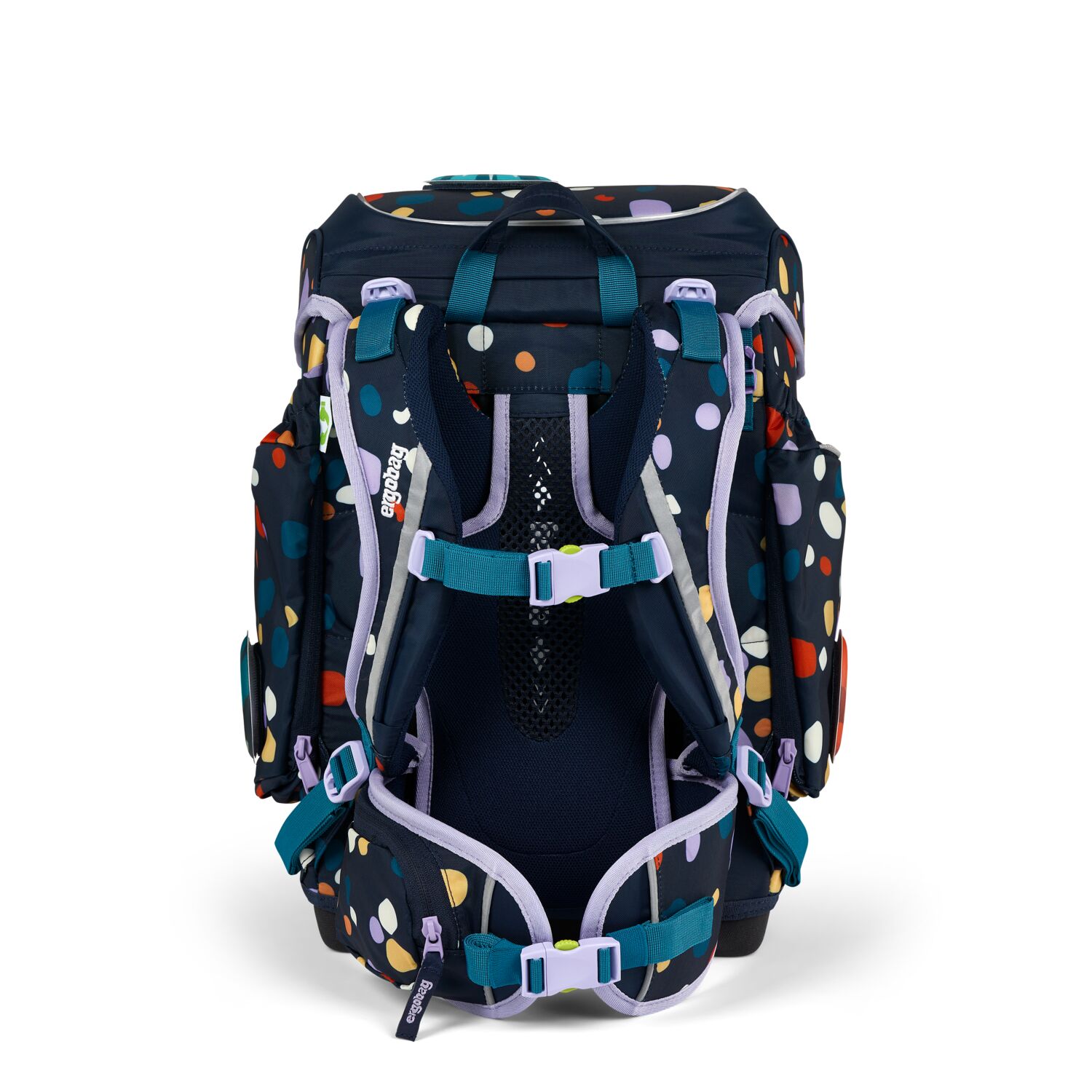 ergobag cubo 5-teiliges Schulrucksack-Set 2024 Bärnsteinhöhle