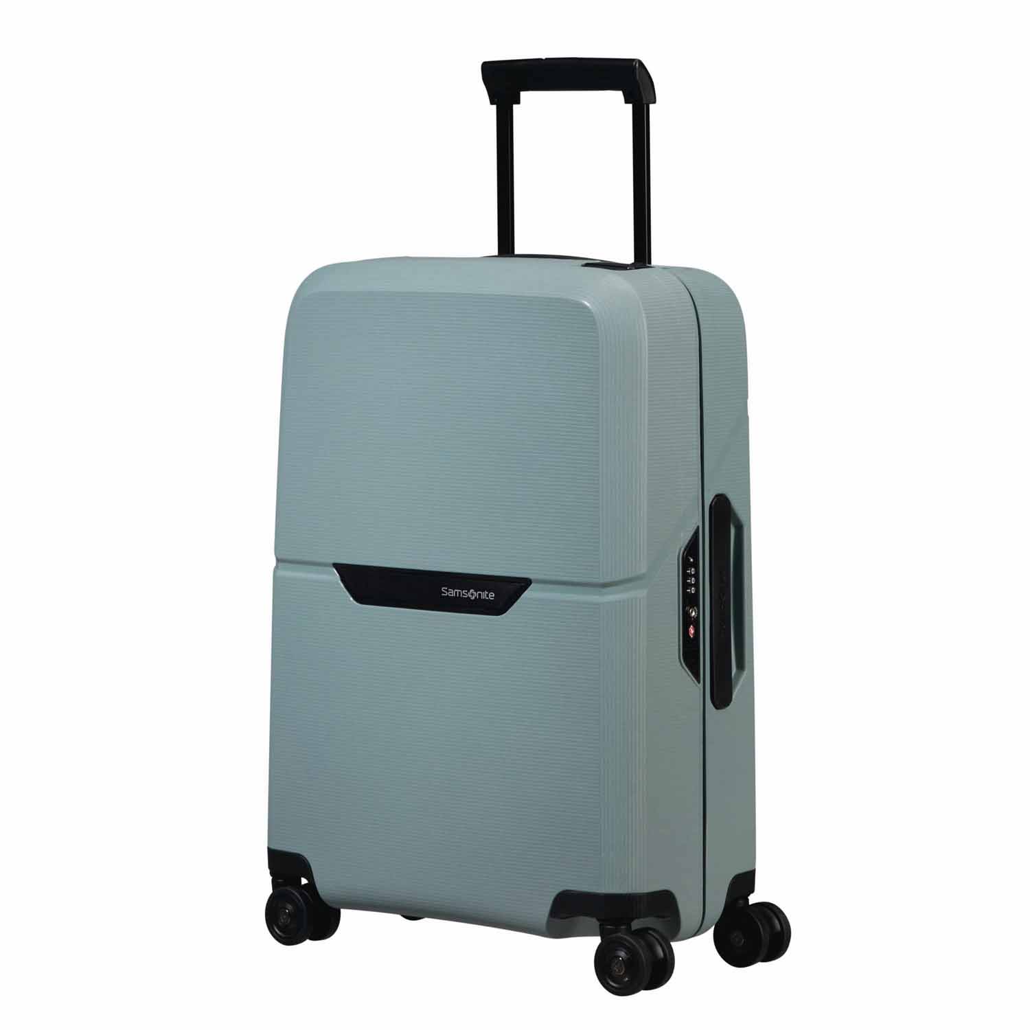 Samsonite Magnum ECO Trolley mit 4 Rollen 55cm Ice Blue Samsonite Magnum ECO Trolley mit 4 Rollen 55cm Ice Blue