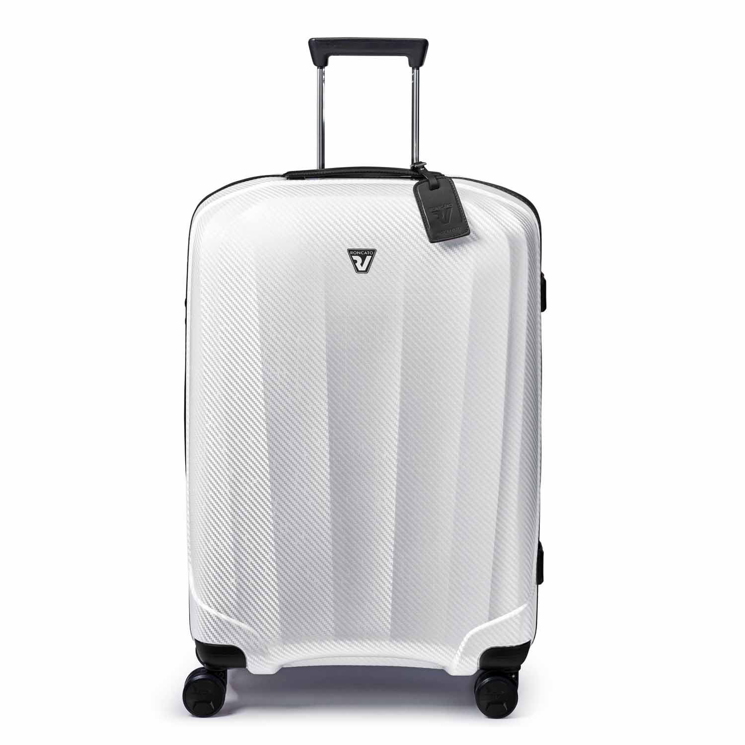 Roncato WE ARE GLAM Trolley M 4R Weiß/Black