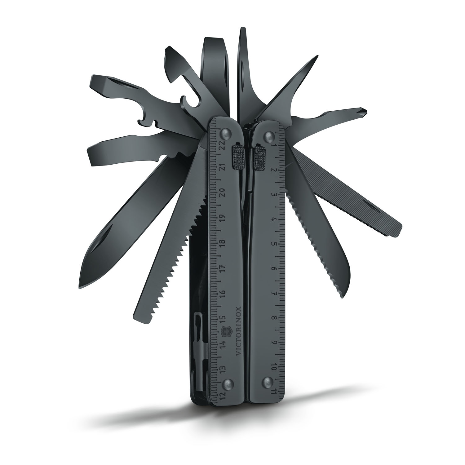 Victorinox SwissTool BS, Multi-Tool mit 27 Funktionen schwarz