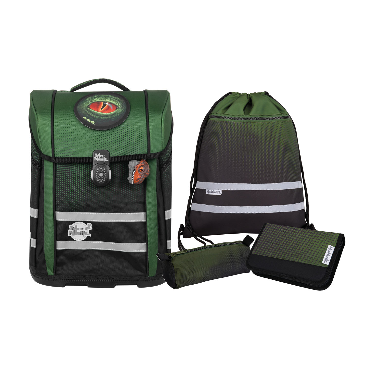 McNeill Perfecto Kollektion 2025 -Schulranzen-Set 5tlg., Gradient Grass McNeill Perfecto Kollektion 2025 -Schulranzen-Set 5tlg., Gradient Grass