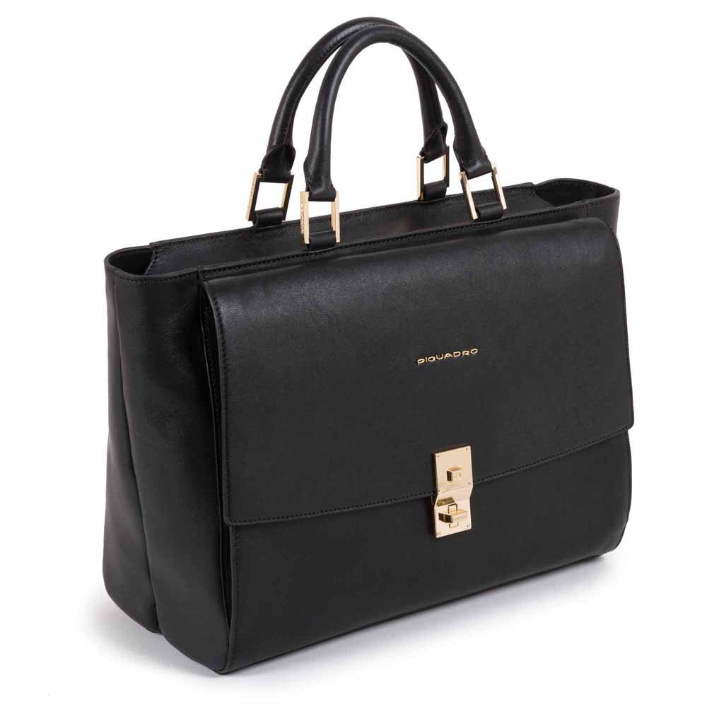 Piquadro DF Damenlaptoptasche für 13,3" Notebook un iPad Pro 12.9" schwarz Piquadro DF Damenlaptoptasche für 13,3" Notebook un iPad Pro 12.9" schwarz