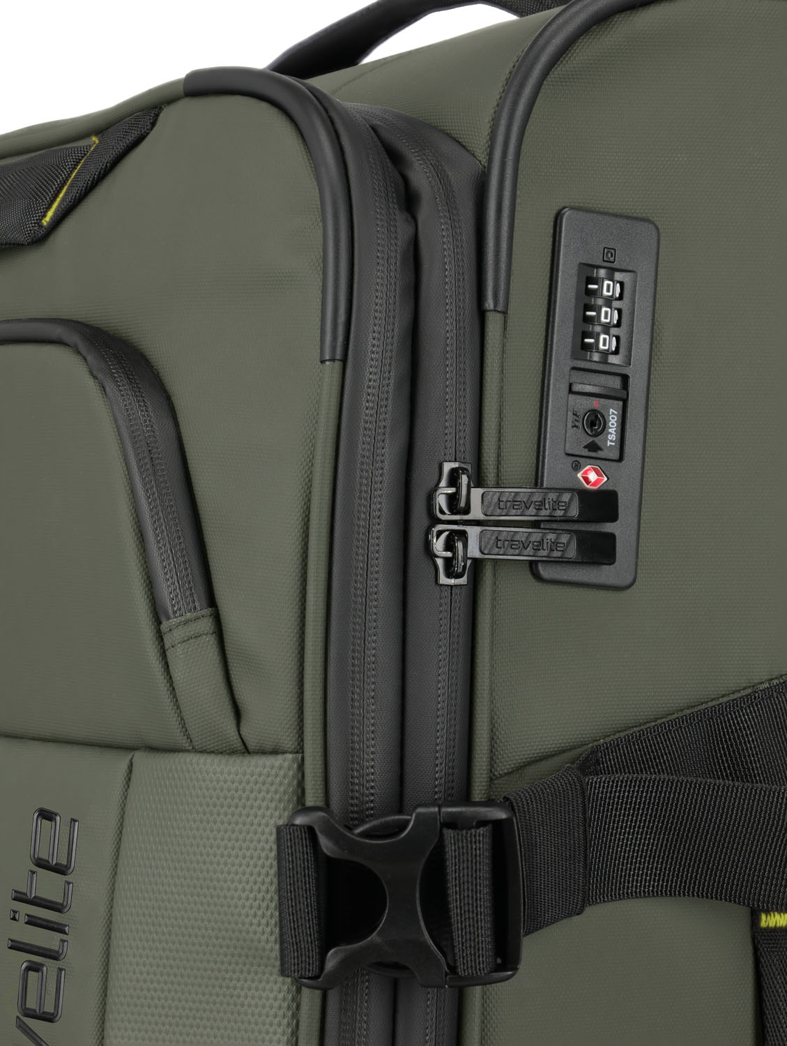 Travelite BRIIZE Trolley M 4-Rollen Khaki