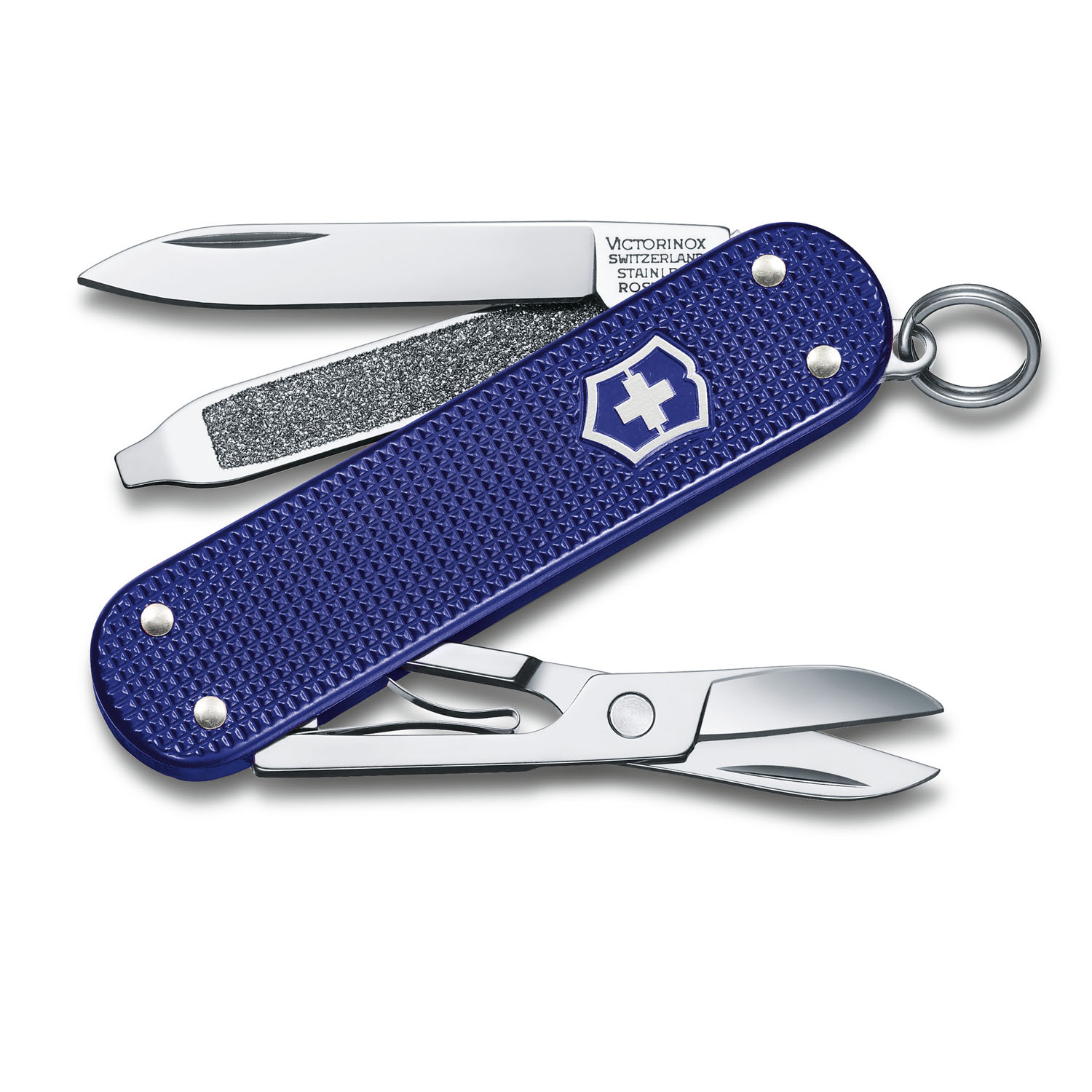 Victorinox Classic SD Alox Colors, 58 mm, kleines Taschenmesser Night Dive