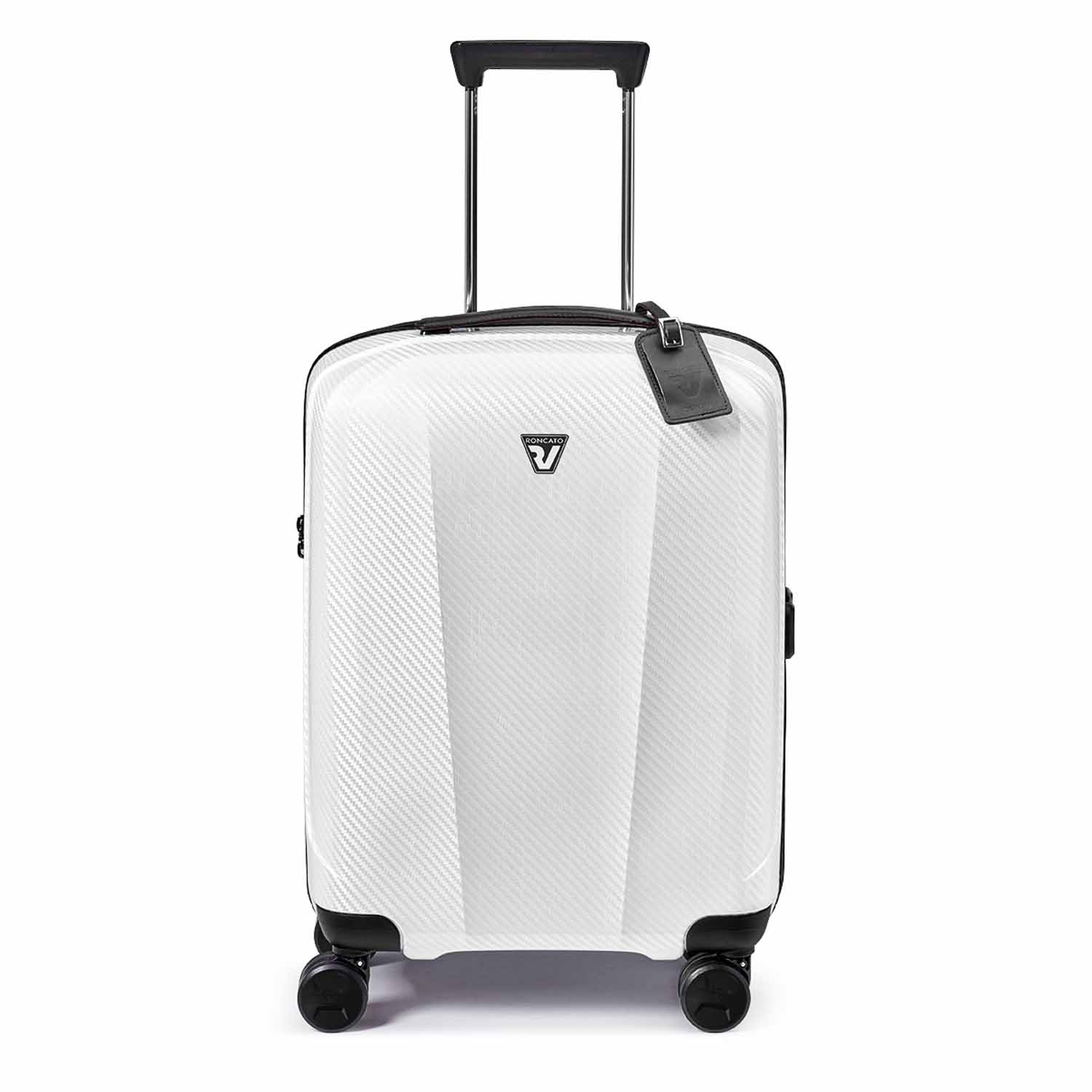 Roncato WE ARE GLAM Cabin Trolley S 4R Weiß/Black