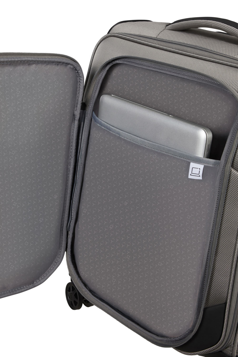 Samsonite Respark Trolley mit 4 Rollen 55cm Strict + GRATIS HOTELGUTSCHEIN Sand Storm