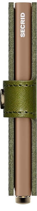 Secrid Miniwallet Premium Stitch Floral MSt-Olive