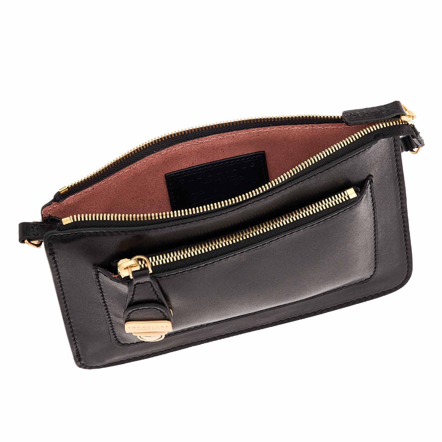 The Bridge Rustici Schultertasche 04394201 Schwarz/Gold The Bridge Rustici Schultertasche 04394201 Schwarz/Gold