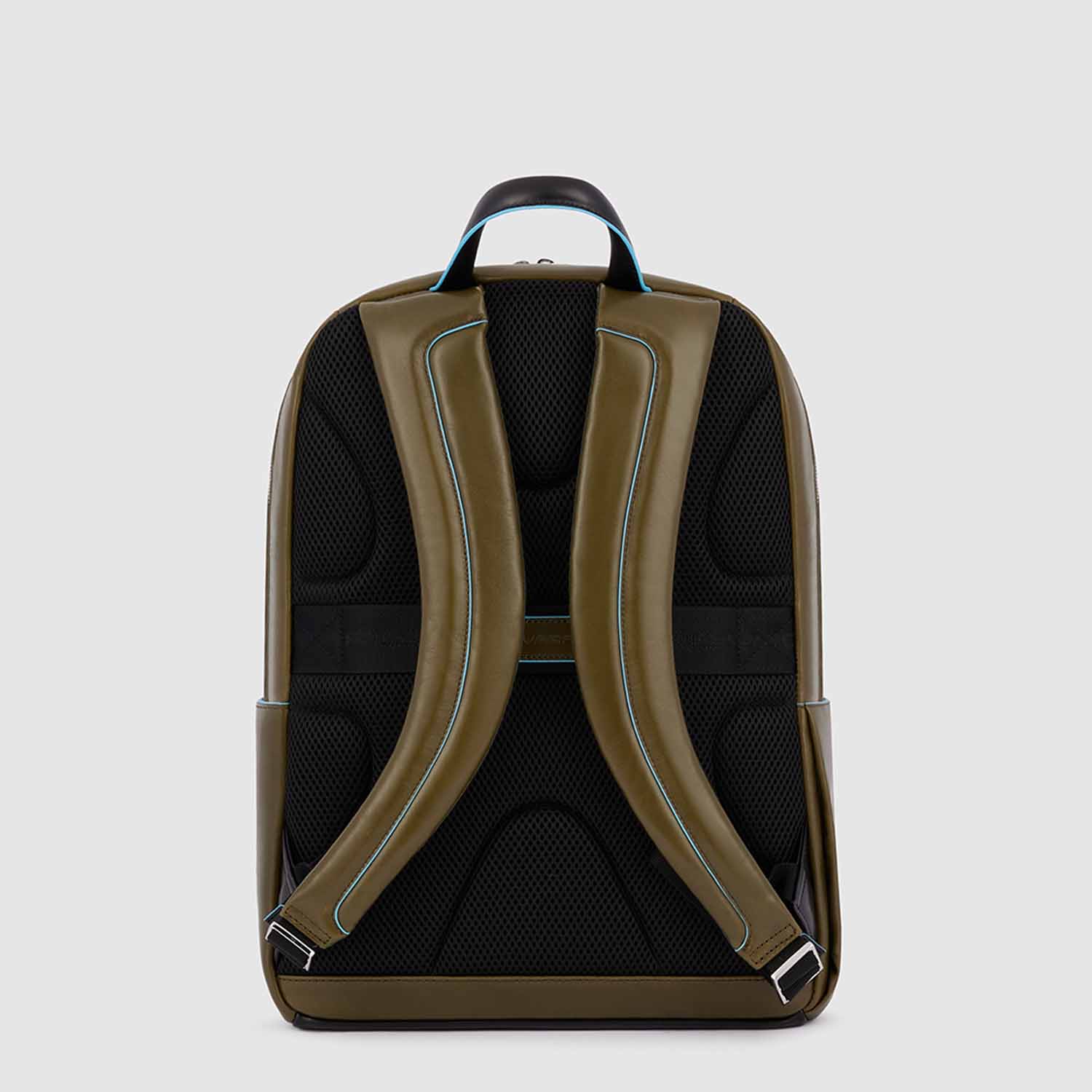 Piquadro Blue Square Großer Laptoprucksack mit 15,6" Notebookfach verde/nero Piquadro Blue Square Großer Laptoprucksack mit 15,6" Notebookfach verde/nero