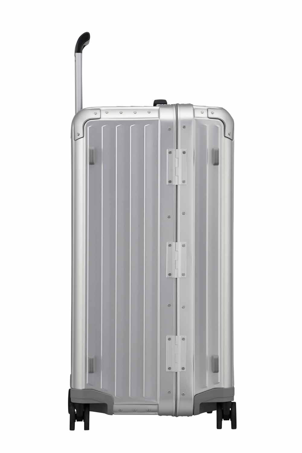 Samsonite Lite-Box Alu Trunk 74cm mit 4 Rollen + GRATIS HOTELGUTSCHEIN Aluminium