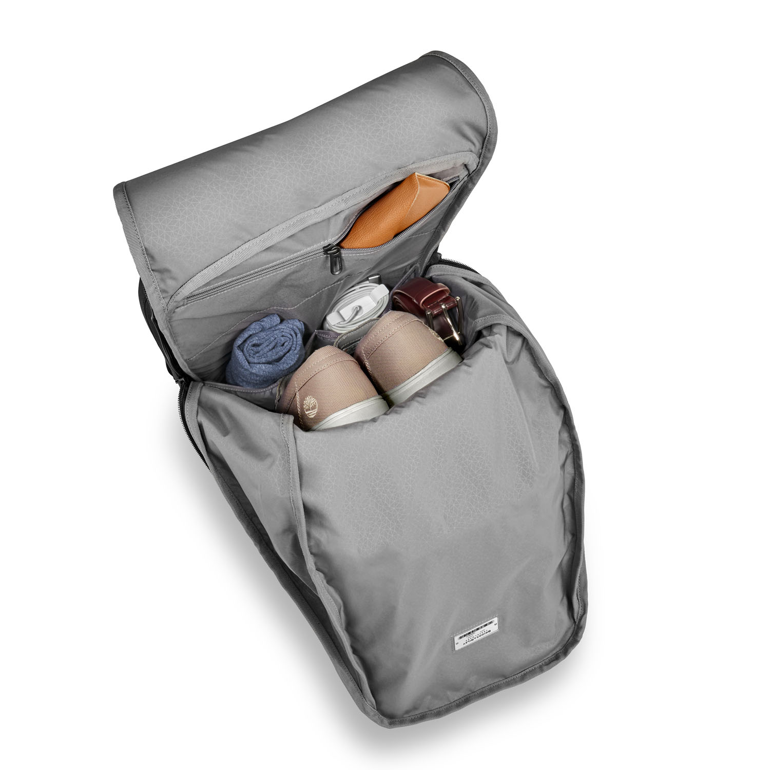 Briggs & Riley Delve Large Fold-Over Backpack Black