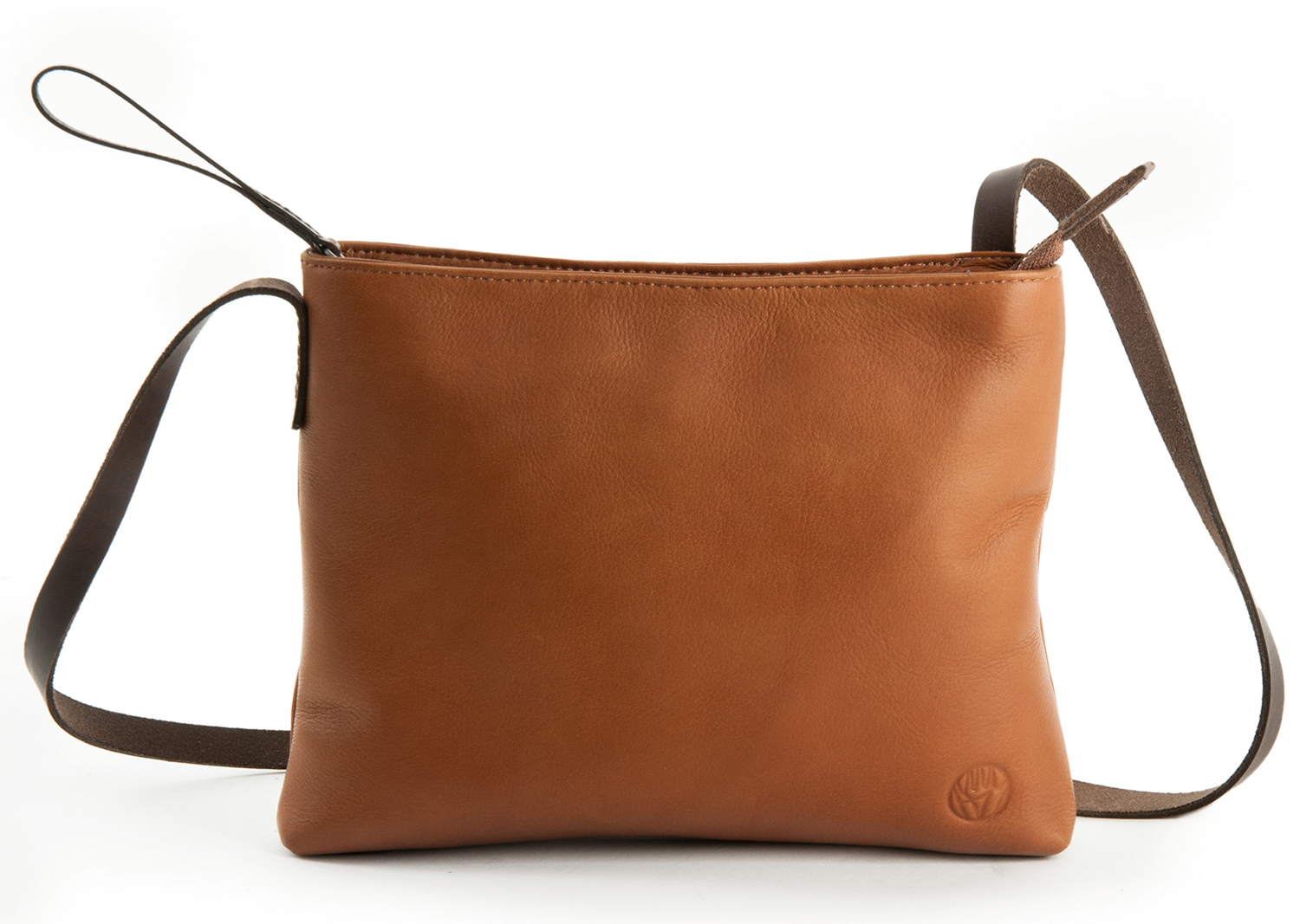 Harold's Chaza Kleine Schultertasche Cognac