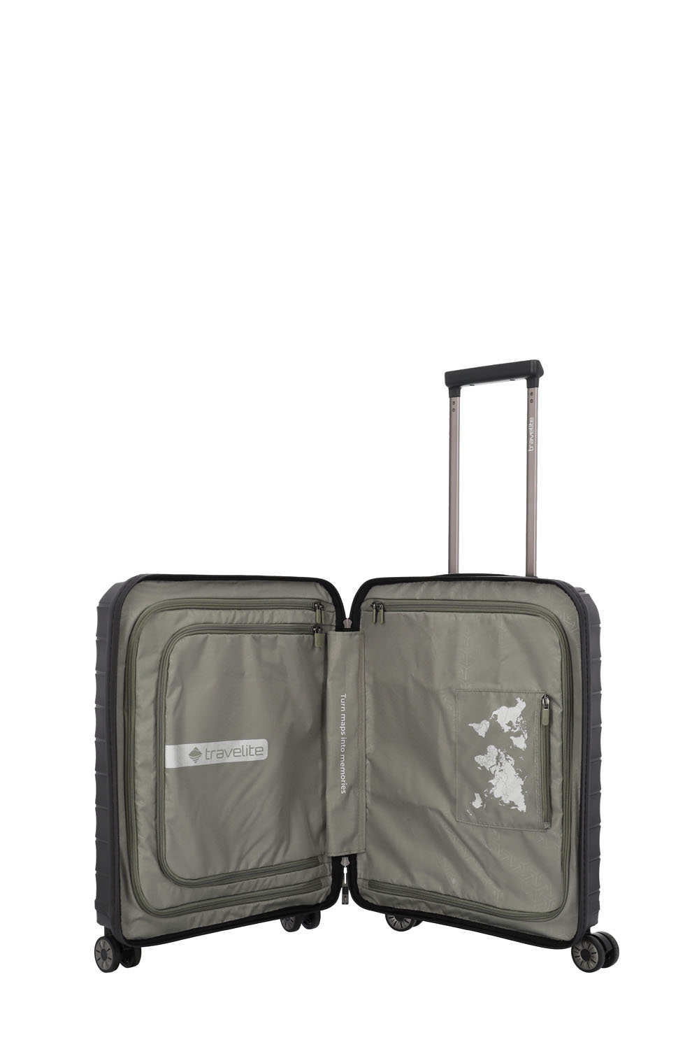 Travelite Mooby Trolley S, 4-Rollen Schwarz