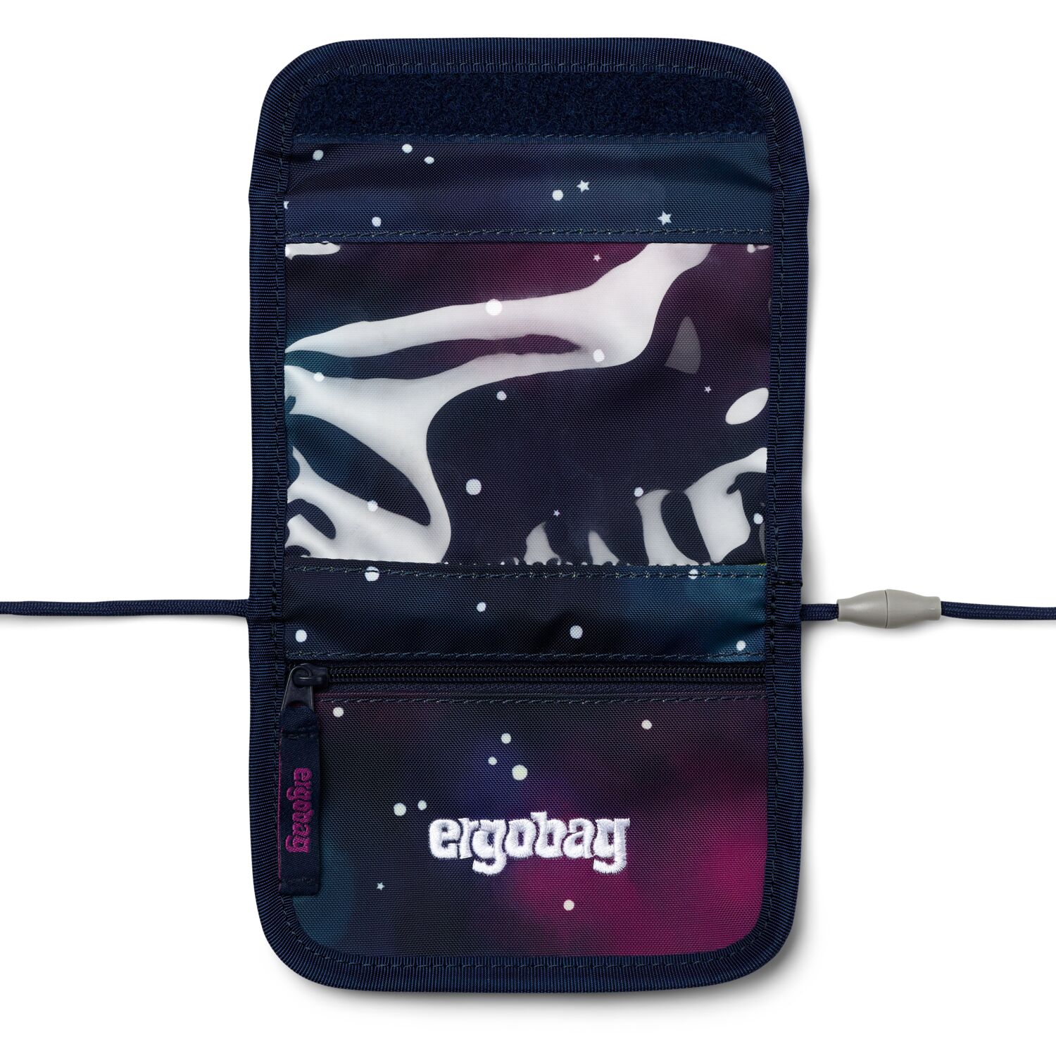 ergobag Schulzubehör SUPER REFLEX GLOW Brustbeutel 2025 Bärlaxy