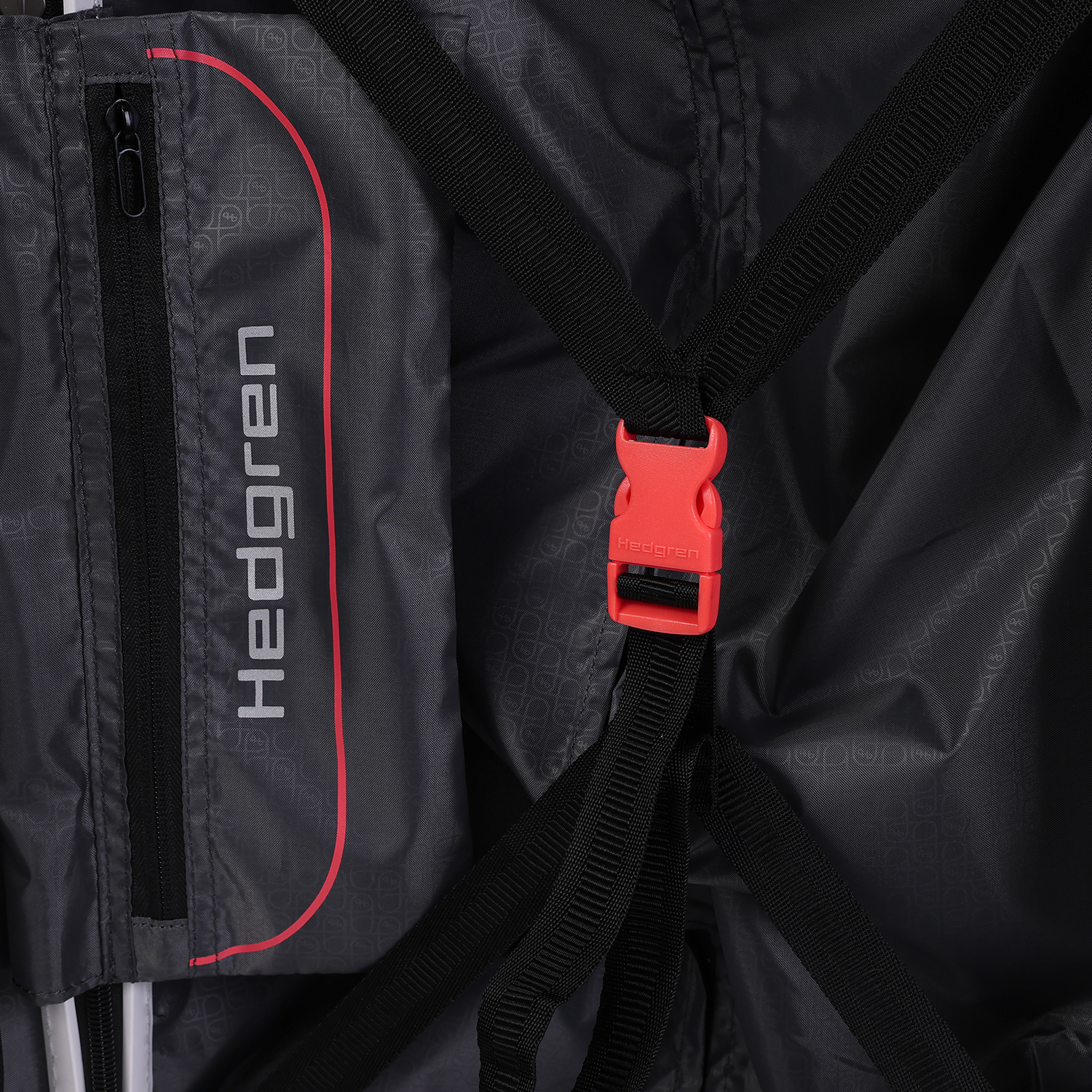 Hedgren Comby GRIP S 55cm Spinner (IATA) Coral/Grey Signature Print