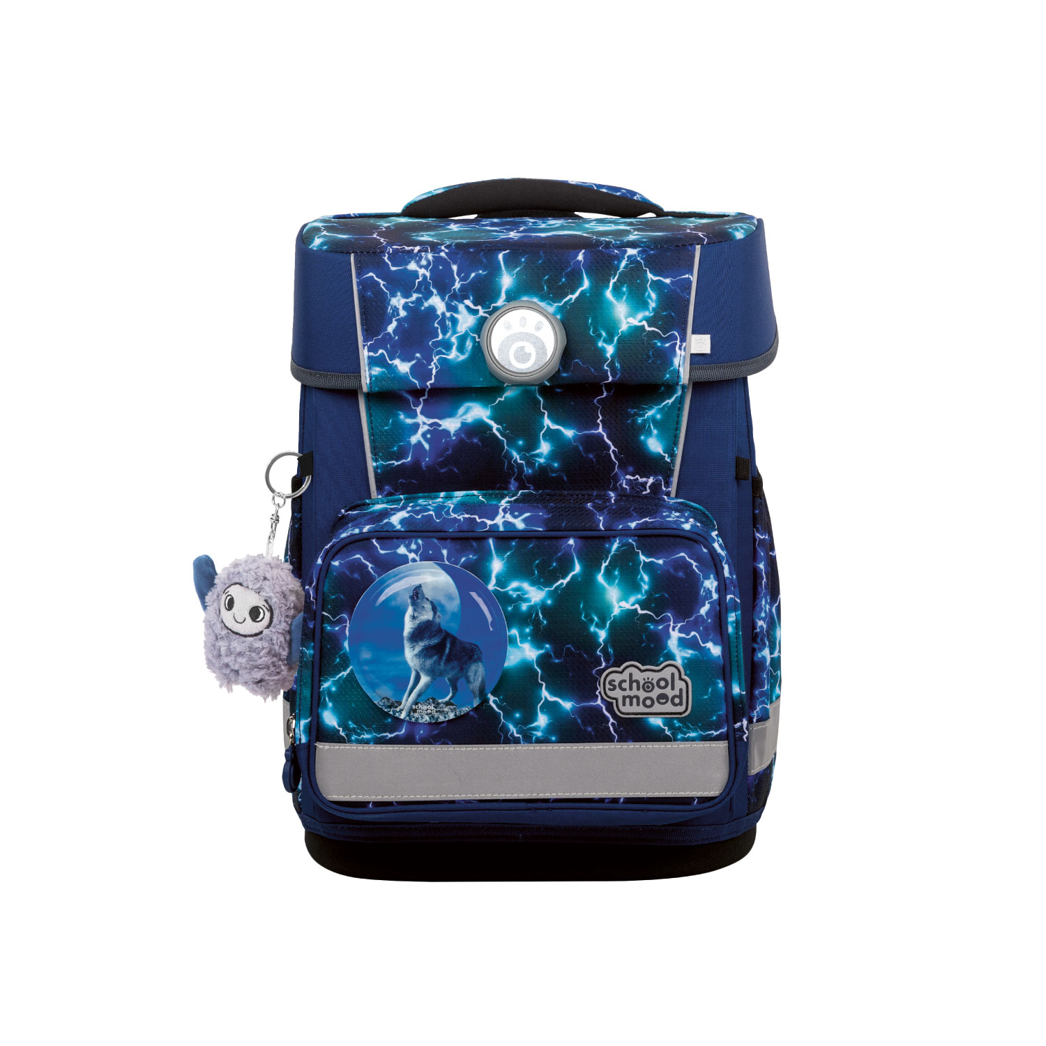 School-Mood Champion Pro 7-tlg. Schulranzenset Felix (Wolf)