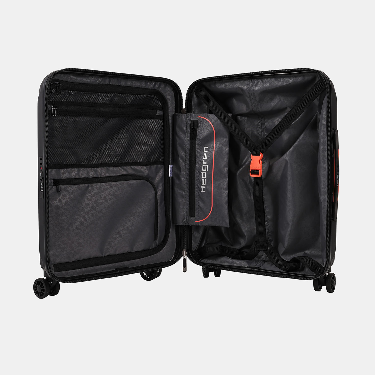 Hedgren Comby GRIP XS 55cm Spinner Black Hedgren Comby GRIP XS 55cm Spinner Black