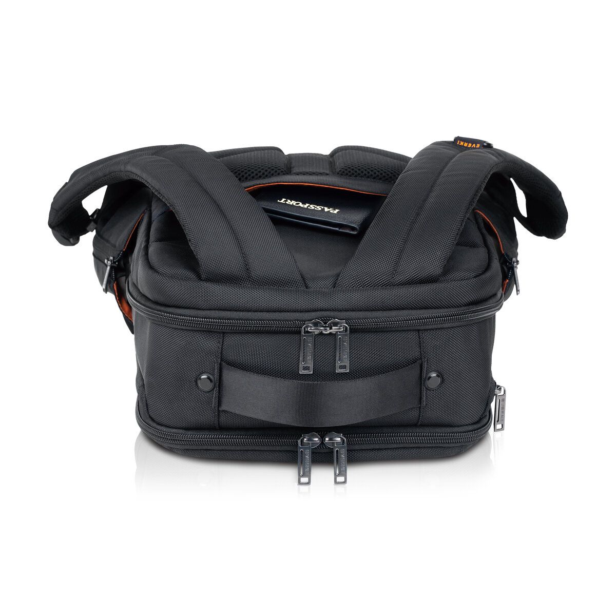 Everki Studio ECO Erweiterbarer Laptop-Rucksack, bis zu 15 Zoll Schwarz