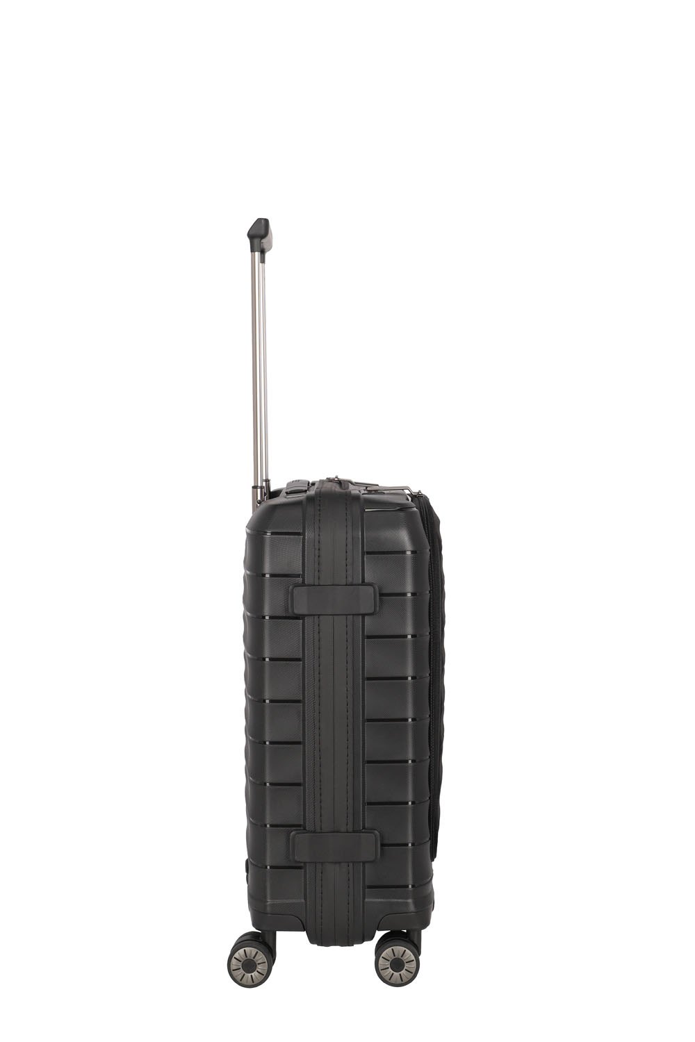 Travelite Mooby Trolley S mit Vortasche, 4-Rollen Schwarz