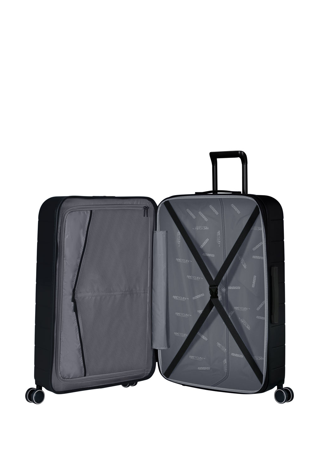 American Tourister Novastream Trolley 77cm mit 4 Rollen, erweiterbar Dark Slate American Tourister Novastream Trolley 77cm mit 4 Rollen, erweiterbar Dark Slate