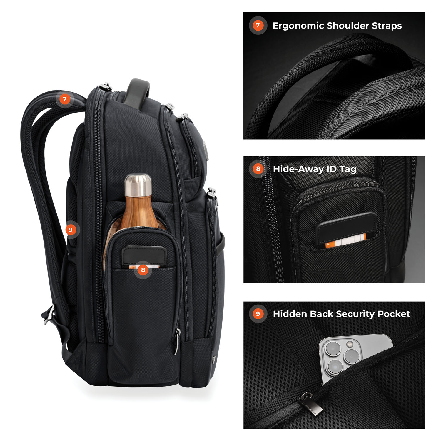 Briggs & Riley Business 2.0 Large Cargo Backpack Black Briggs & Riley Business 2.0 Large Cargo Backpack Black