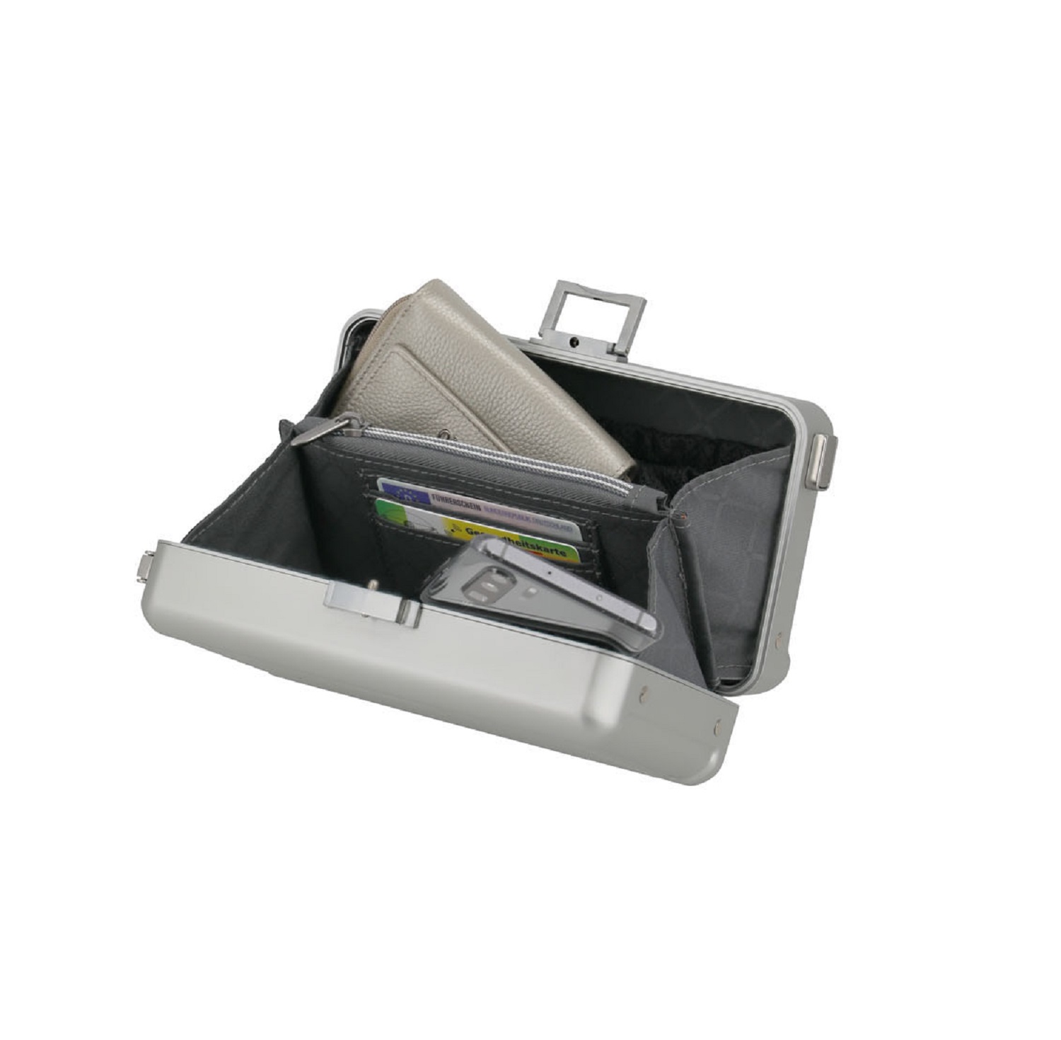 Travelite Next Minicase Silber