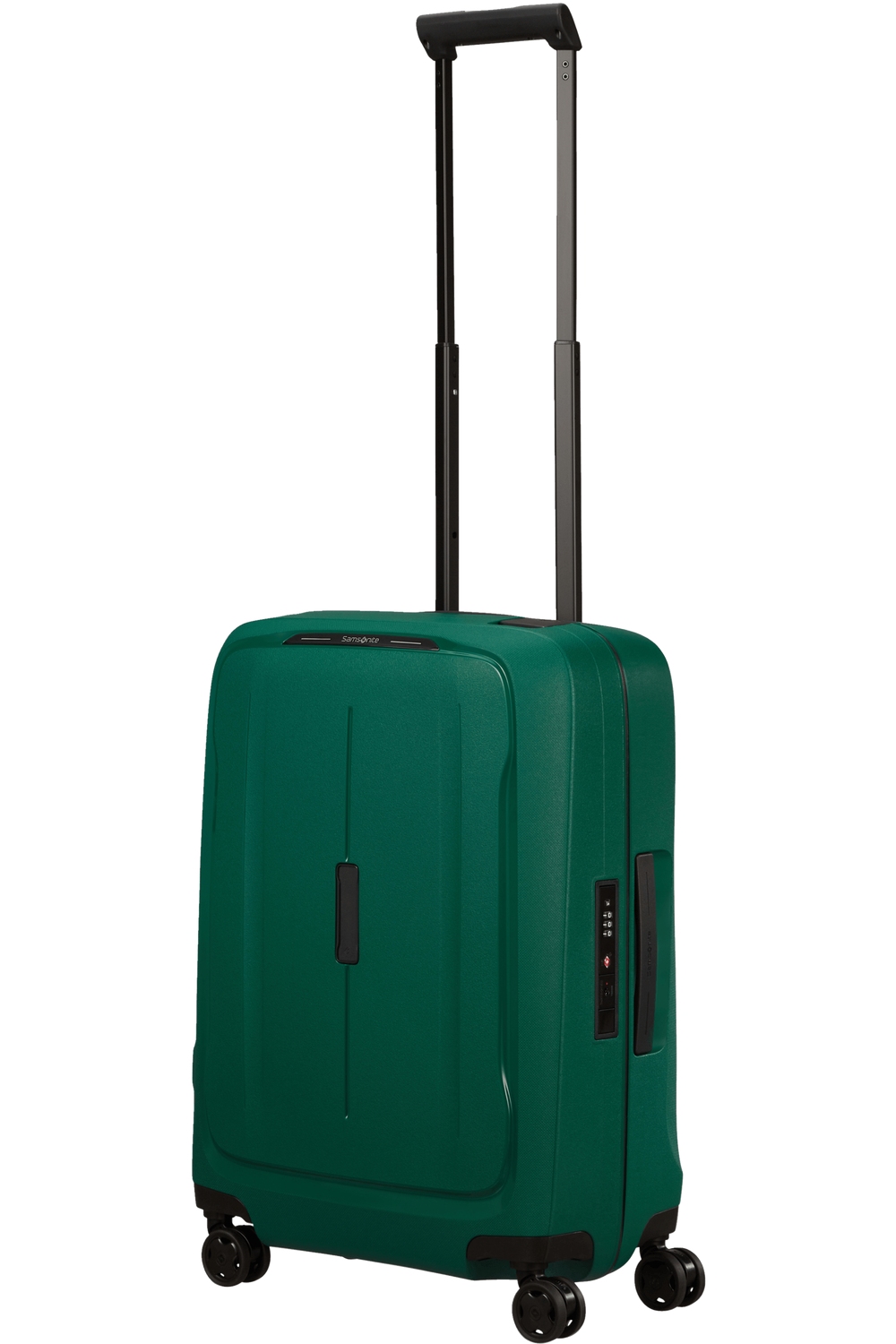 Samsonite Essens Trolley mit 4 Rollen 55cm + GRATIS HOTELGUTSCHEIN Alpine Green