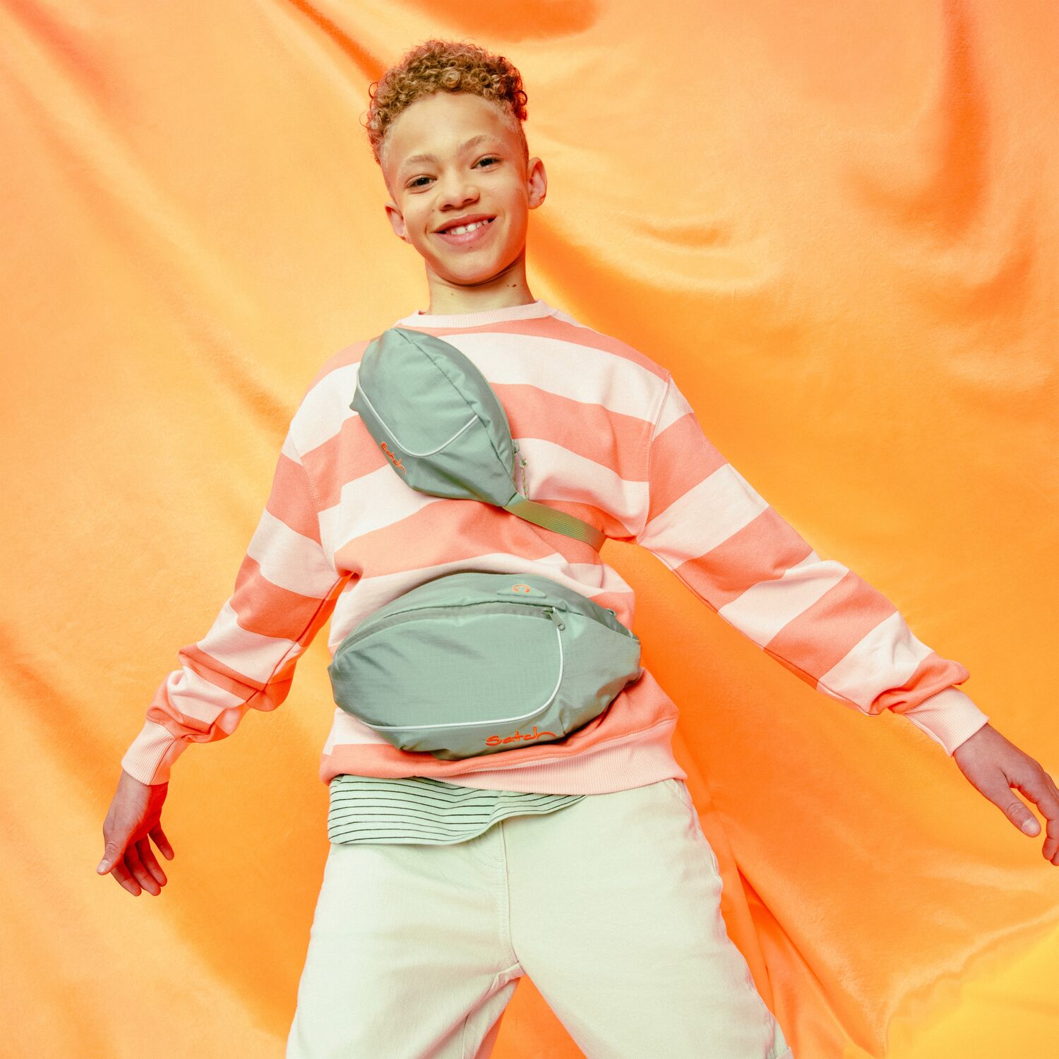 satch Freizeit Cross Easy Hip Bag Ripstop Green