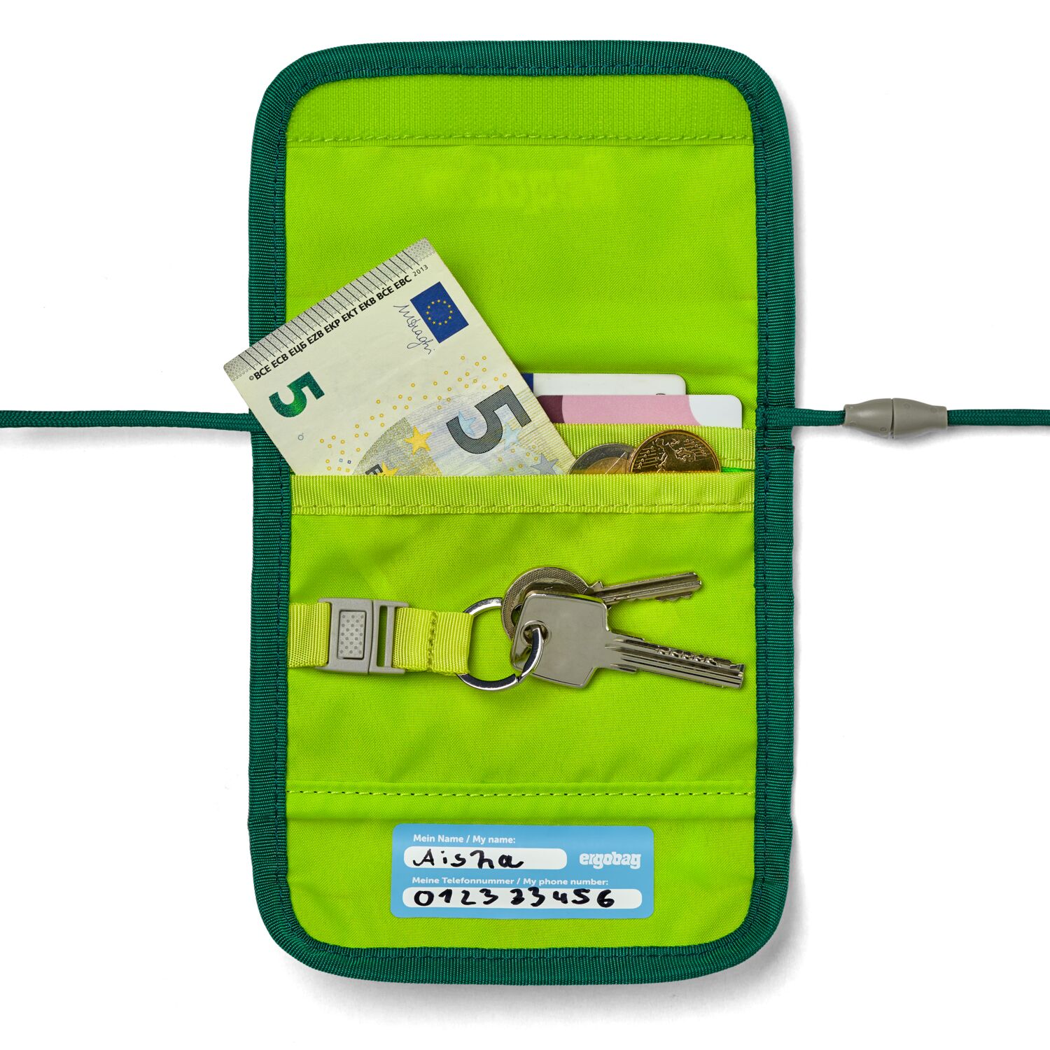 ergobag Schulzubehör LUMI Edition Brustbeutel 2025 Bärtastisch