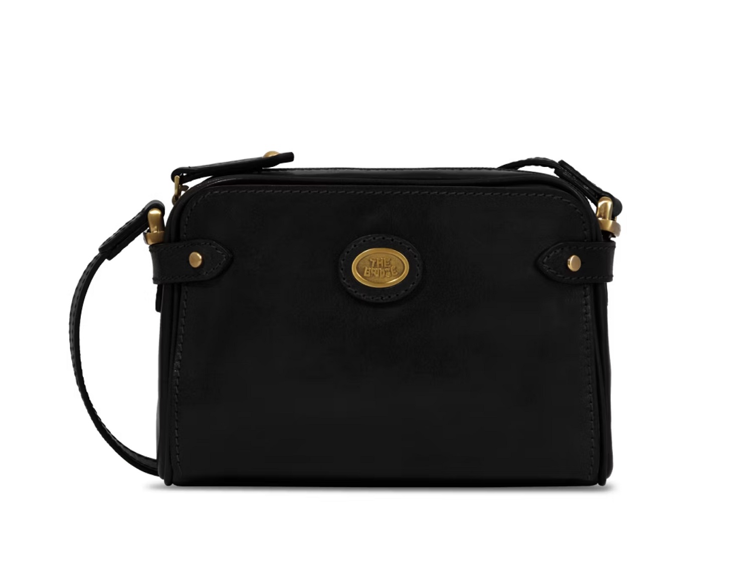 The Bridge Story Donna Mini-Bag Schultertasche 04005801 Schwarz/Gold