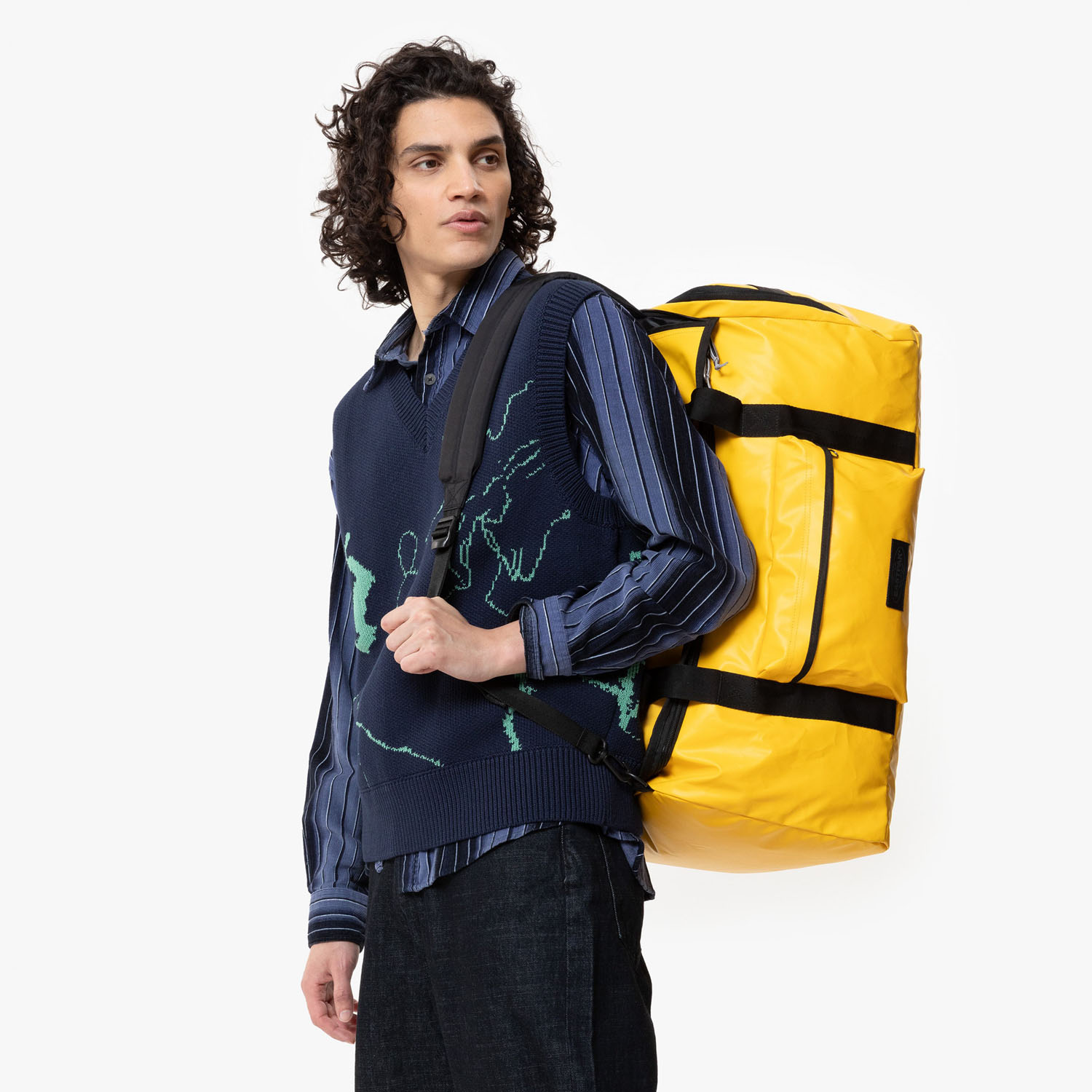 Eastpak Tarp DUFFL'R M Duffel-Tasche/Rucksack Tarp Yolk Eastpak Tarp DUFFL'R M Duffel-Tasche/Rucksack Tarp Yolk
