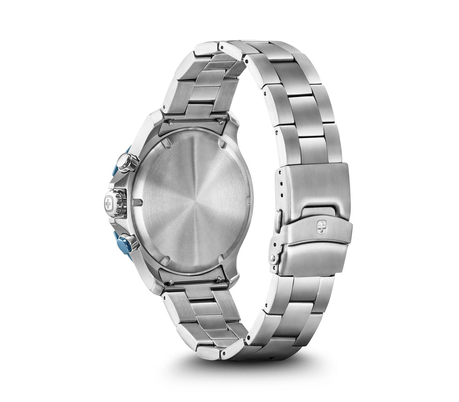 Wenger Seaforce Chrono 43mm Herrenuhr blau/silber Wenger Seaforce Chrono 43mm Herrenuhr blau/silber