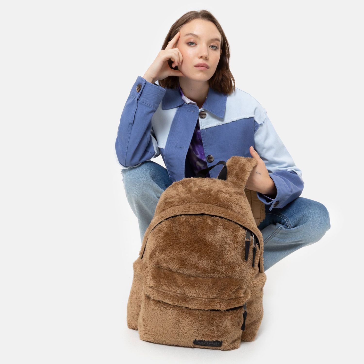 Eastpak Padded Pak'r® Rucksack Fuzzy Brown Eastpak Padded Pak'r® Rucksack Fuzzy Brown