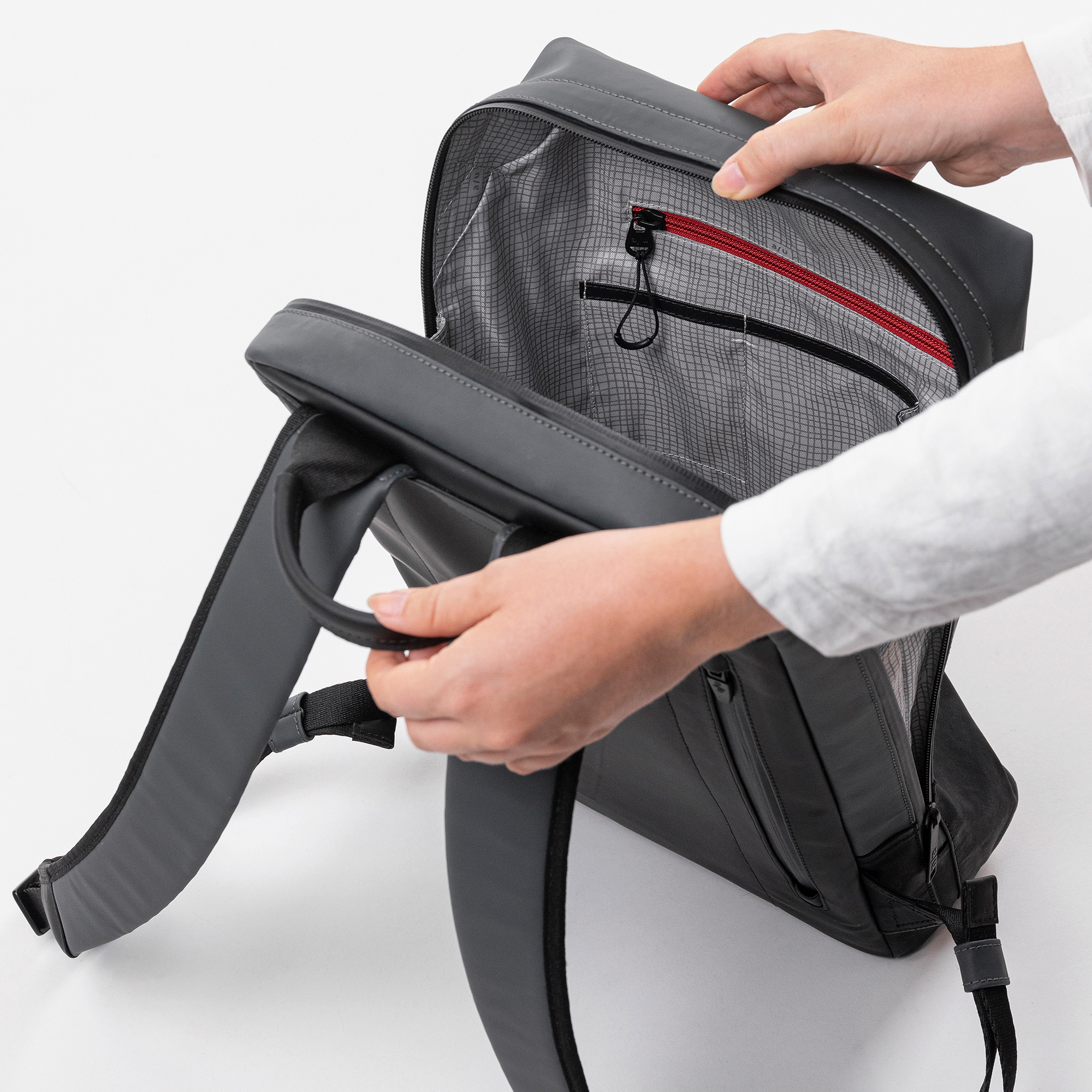 aunts & uncles Japan Nishi Hamamatsu Rucksack mit 13" Notebookfach dark shadow aunts & uncles Japan Nishi Hamamatsu Rucksack mit 13" Notebookfach dark shadow