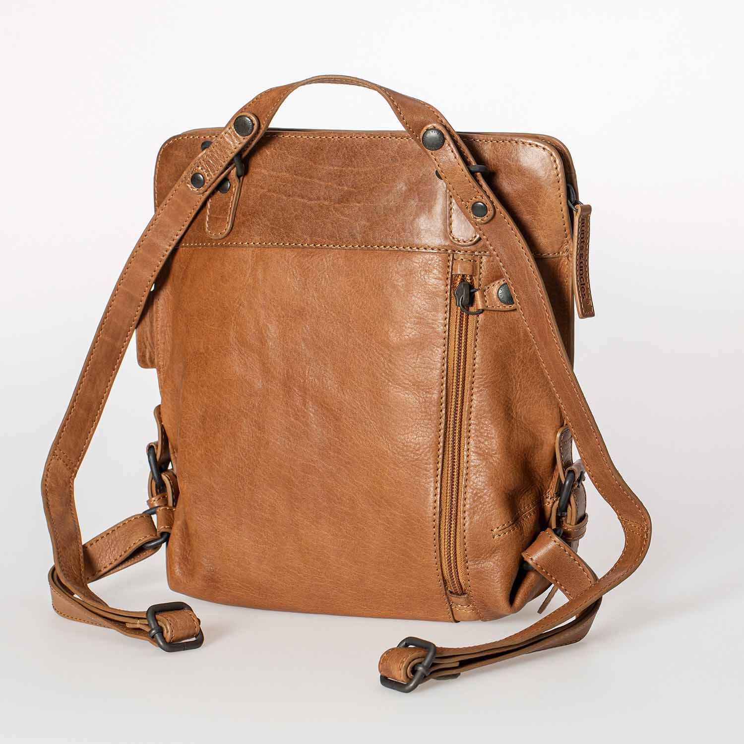 aunts & uncles Grandma's Luxury Club Mrs. Crumble Cookie multifunktional: Rucksack/Umhängetasche caramel