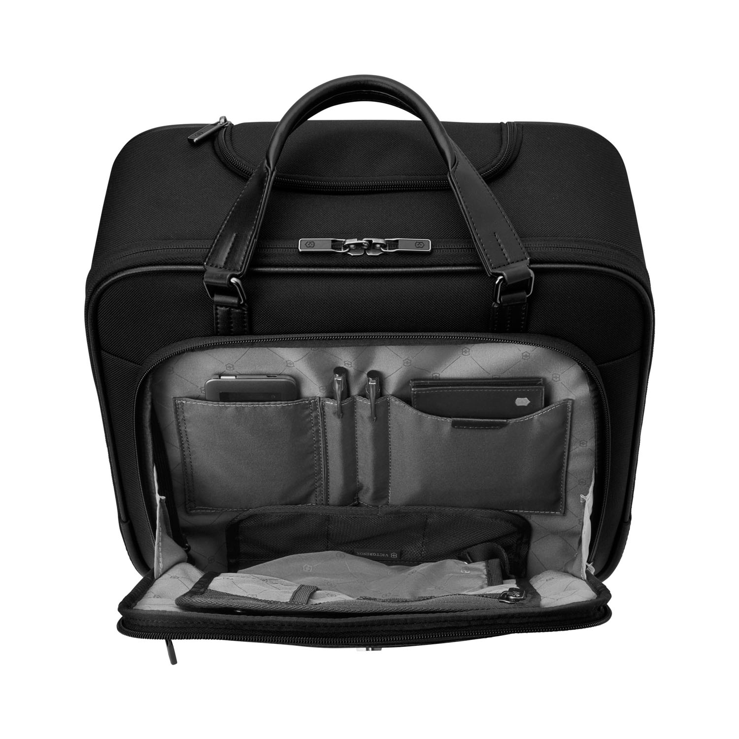 Victorinox Werks Professional CORDURA® Wheeled Business Brief Compact schwarz