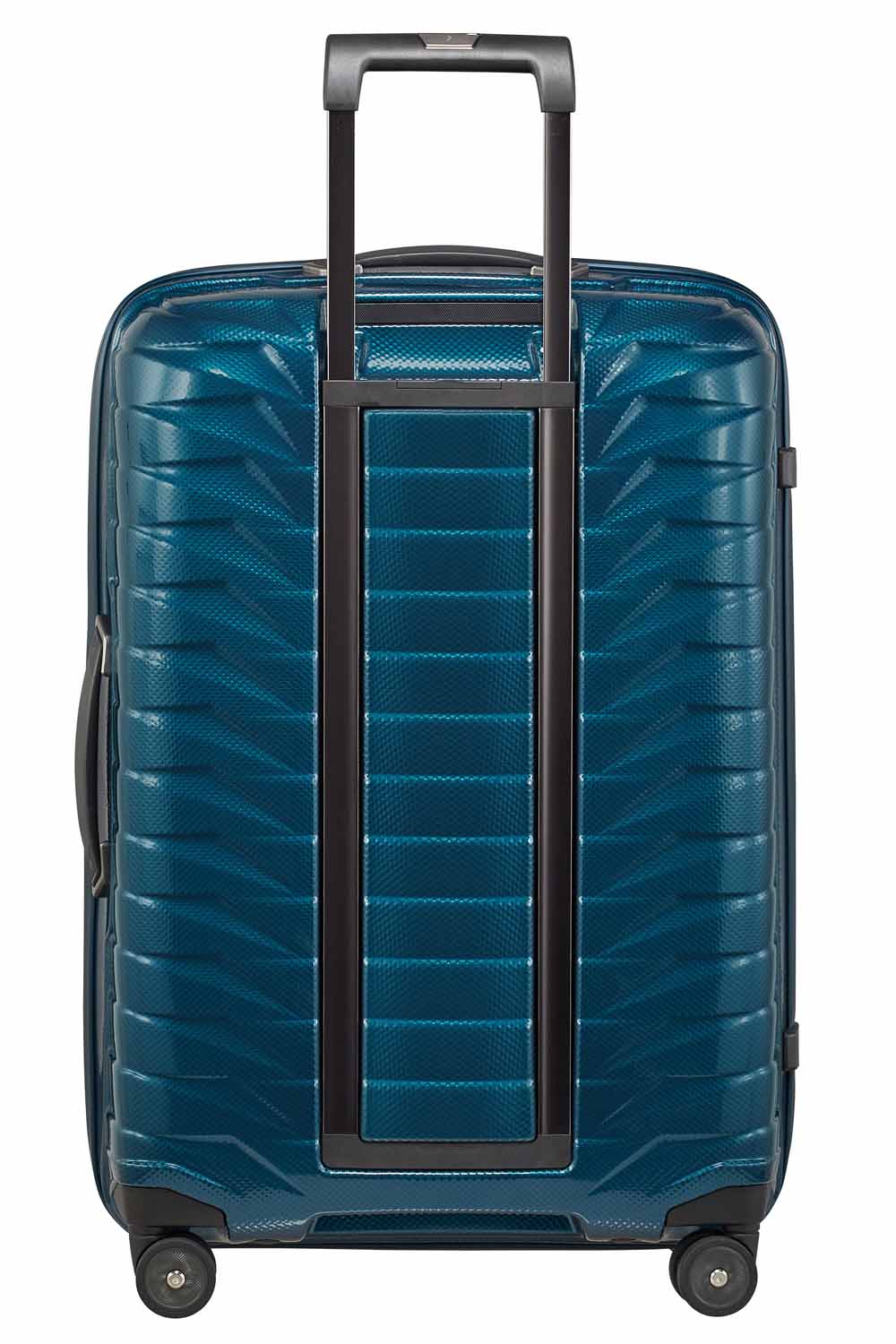 Samsonite Proxis Trolley mit 4 Rollen 69cm + GRATIS HOTELGUTSCHEIN Petrol Blue