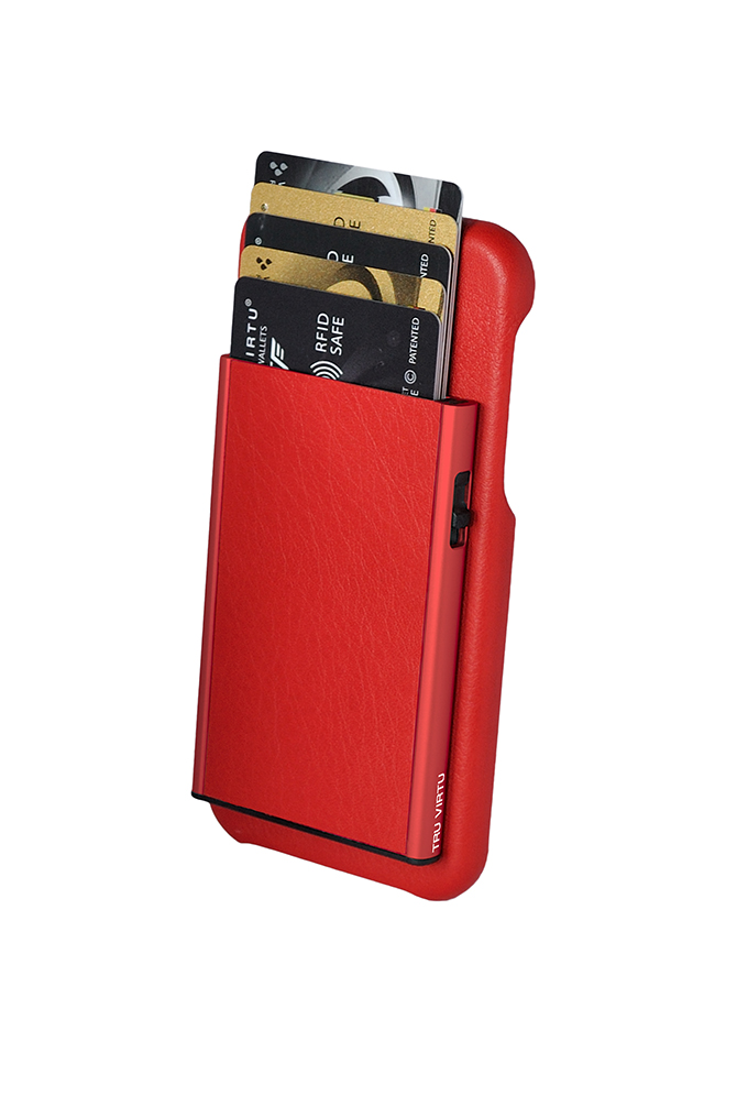 Tru Virtu Click & Slide Pay & Phone Kartenetui und Smartphoneülle - iPhone X Tru Virtu Click & Slide Pay & Phone Kartenetui und Smartphoneülle - iPhone X