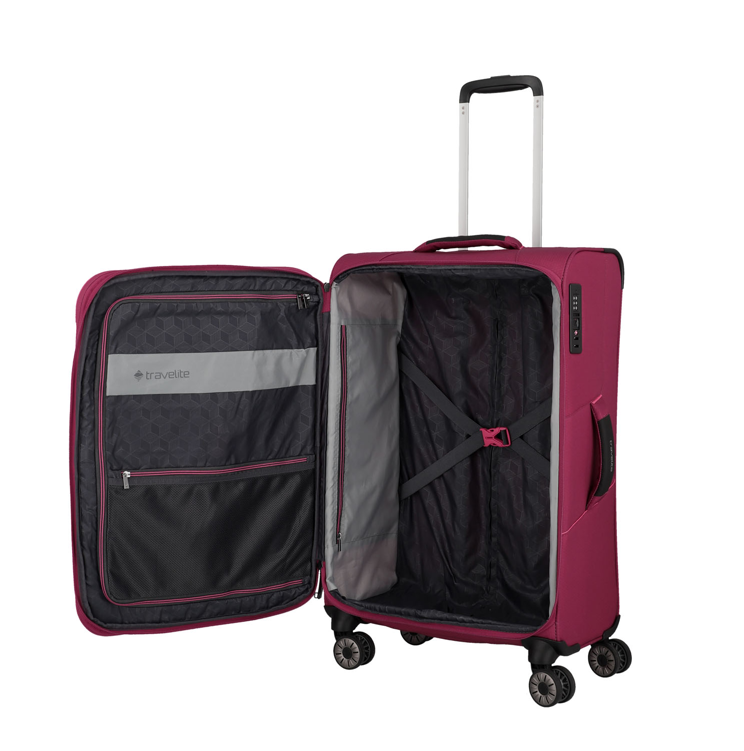 Travelite Skaii Trolley-Set 4-Rad, L erw./M erw./S Abendrot Travelite Skaii Trolley-Set 4-Rad, L erw./M erw./S Abendrot