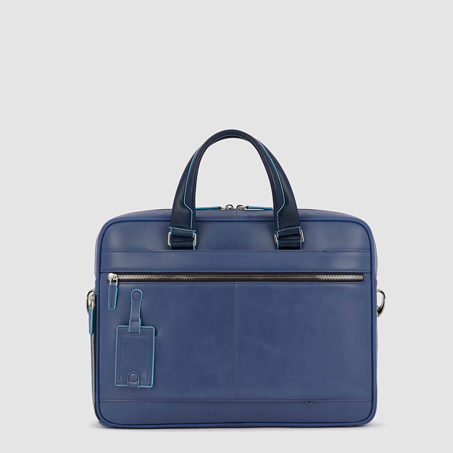 Piquadro Blue Square Schmale Laptoptasche mit Laptofach 14" blu blu