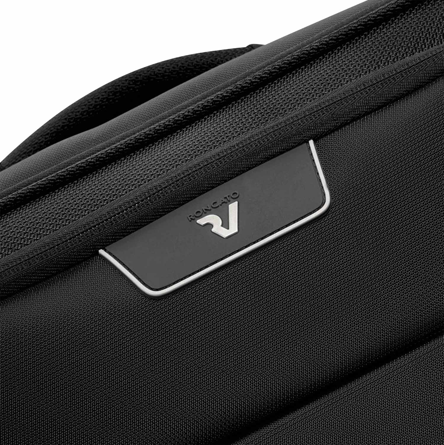 Roncato Joy Handgepäck Carry-On 4-Rollen erweiterbar 20/23cm Schwarz