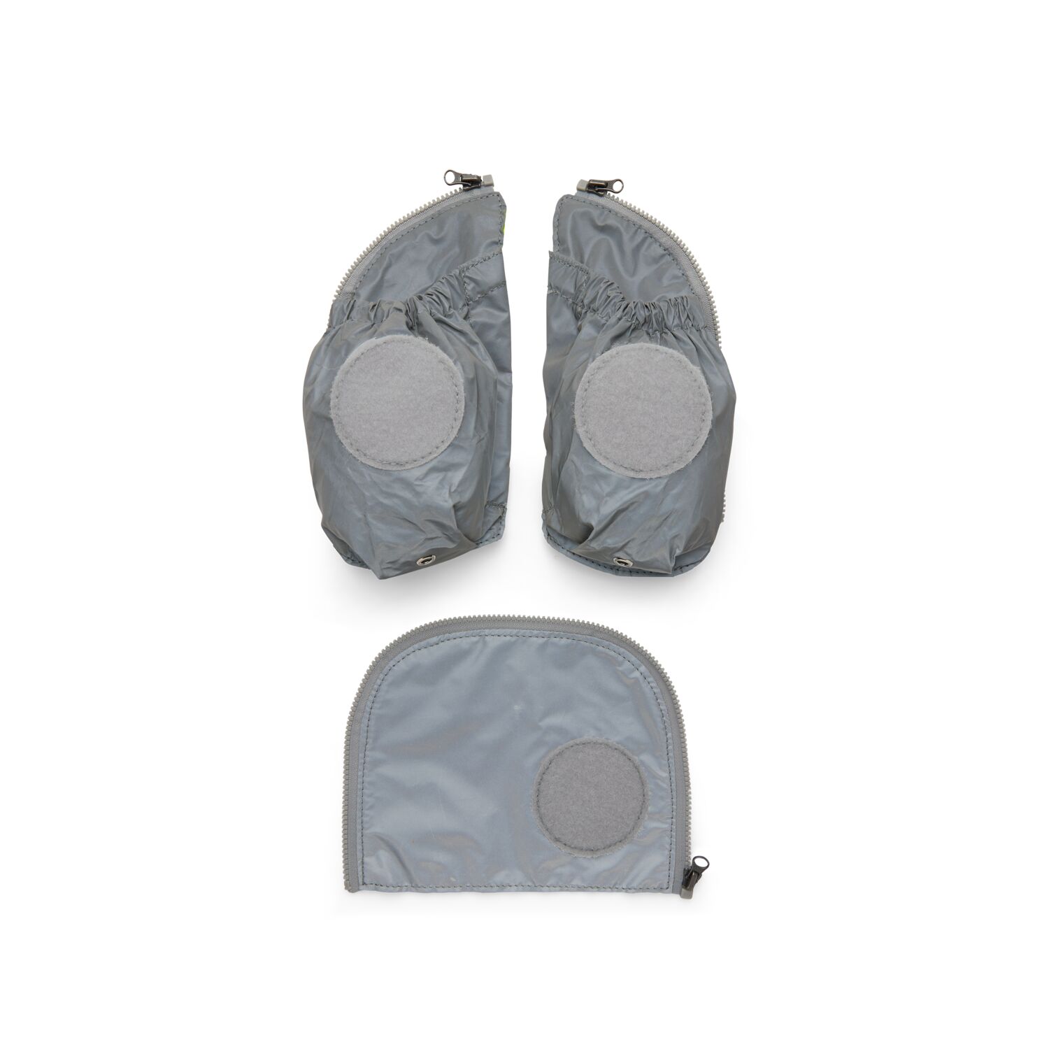 ergobag Schulzubehör Seitentaschen Zip-Set, 3-tlg.